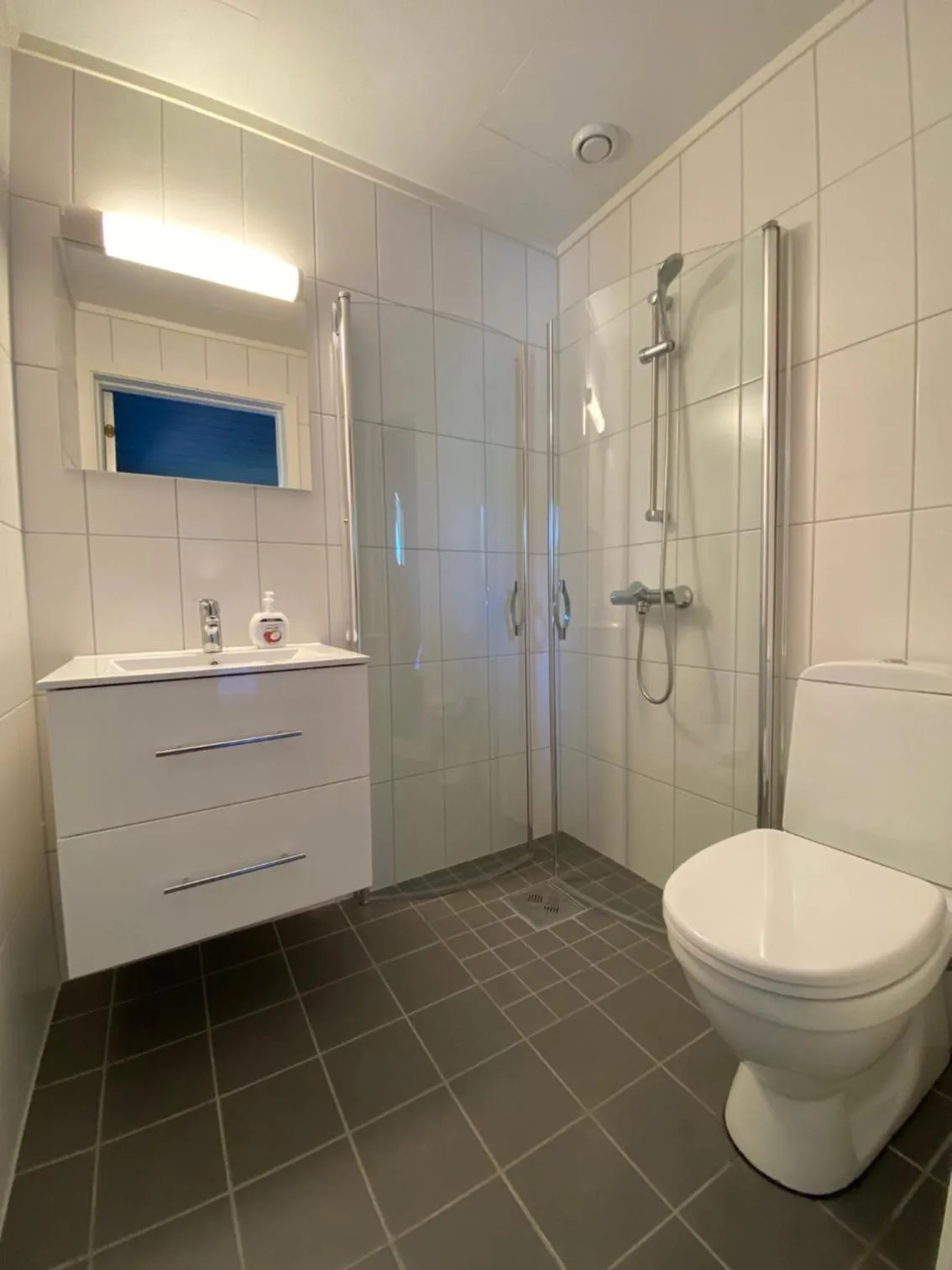 Shower in Saltstraumen Hotel og Fjordhytter