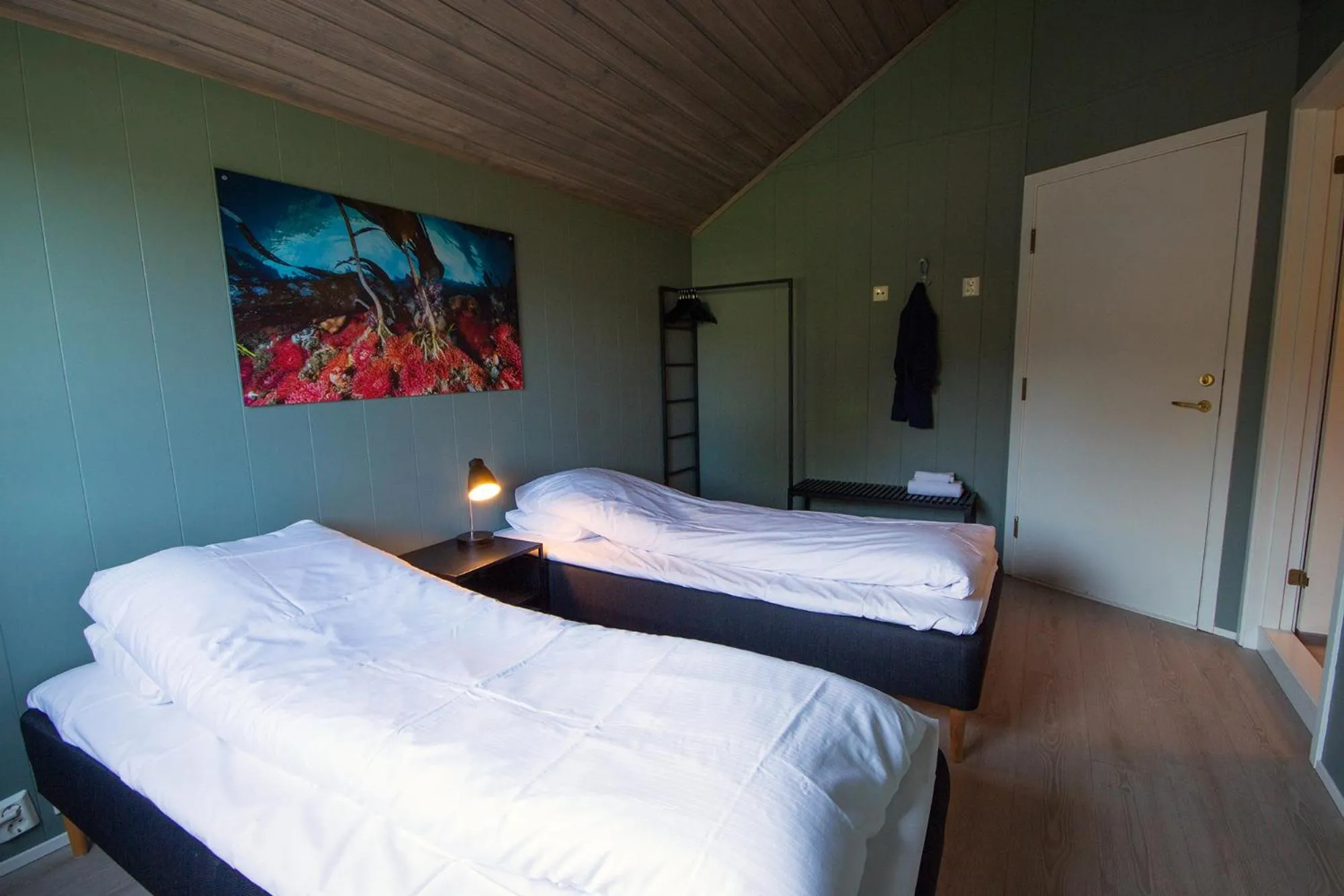 Bedroom, Bed in Saltstraumen Hotel og Fjordhytter