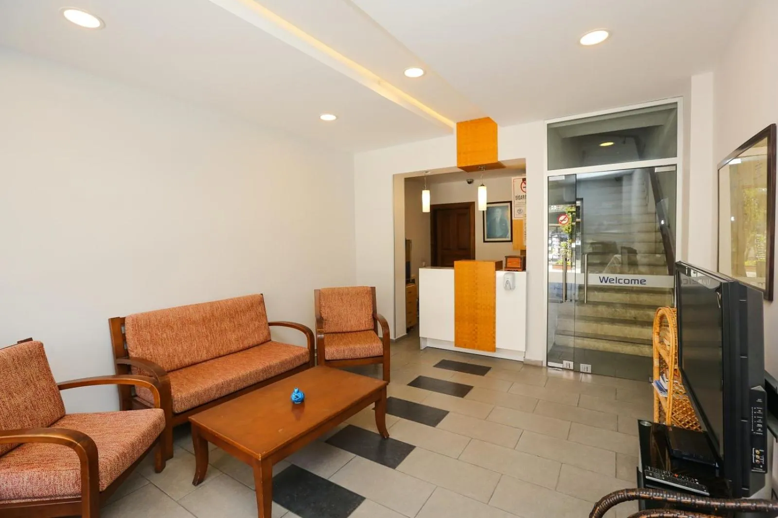 Lobby or reception in Gocek Unlu Hotel