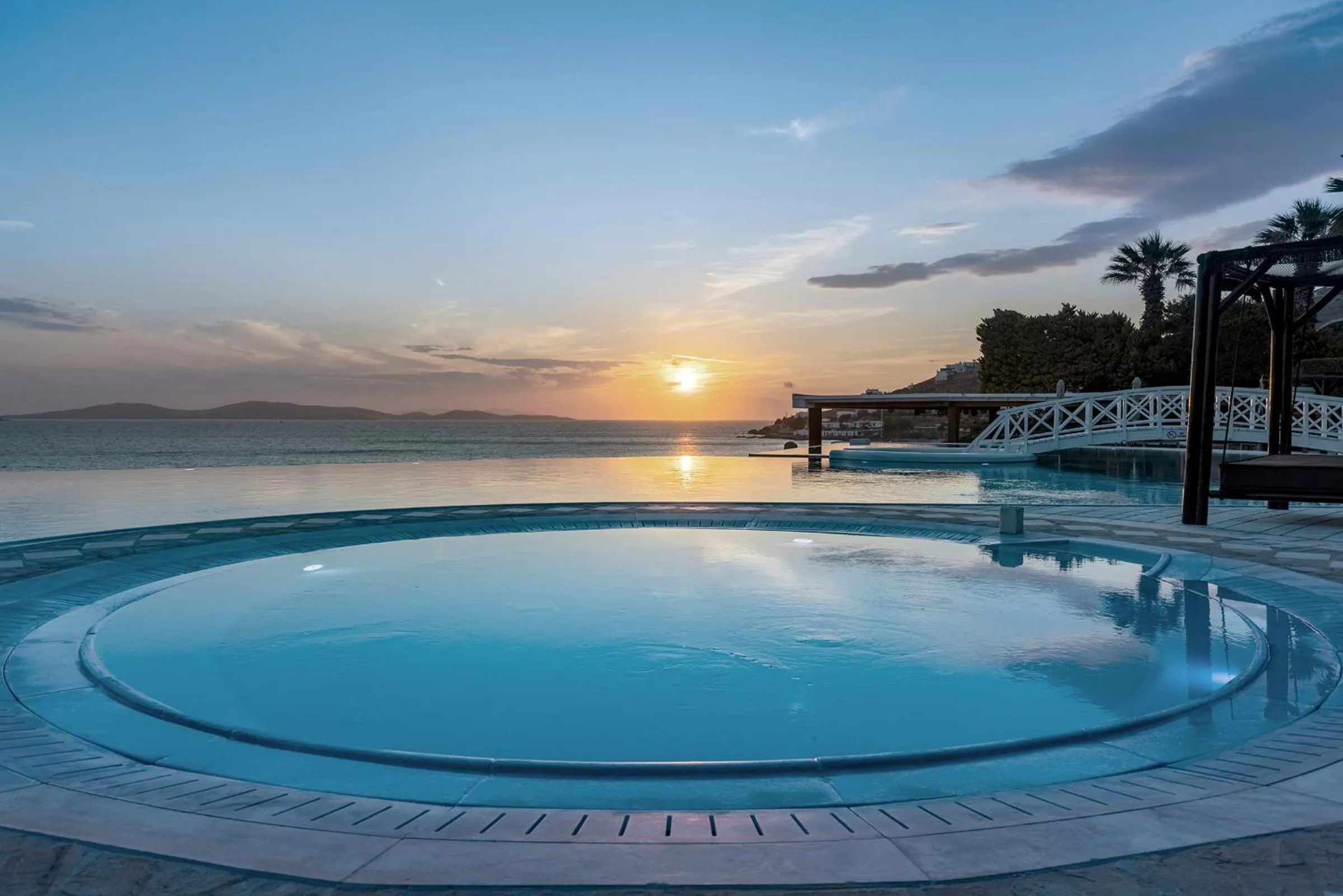 Swimming pool in Saint John Hotel Villas & Spa