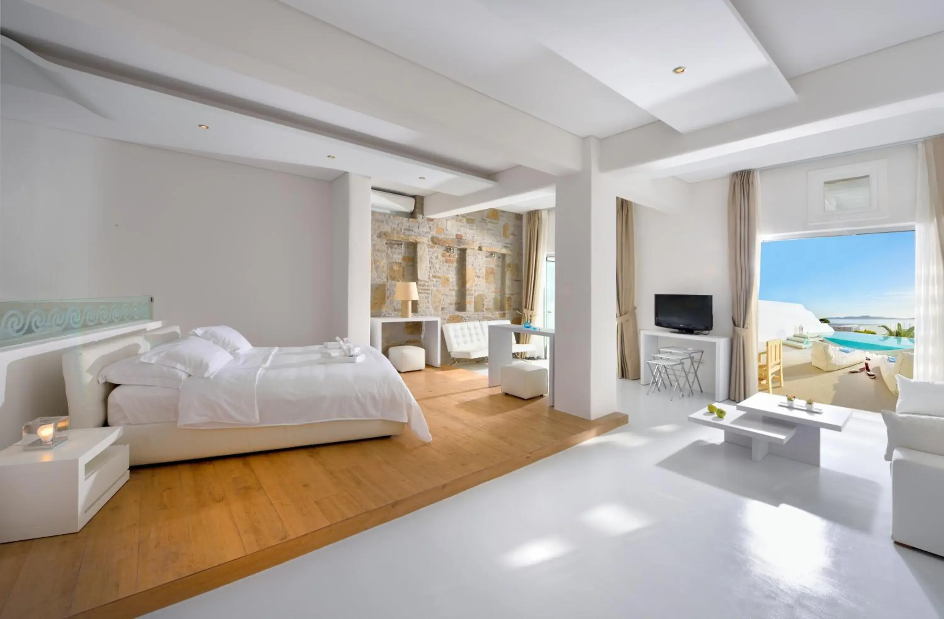 Delos One Bedroom Villa with Private Pool and Sea View in Saint John Hotel Villas & Spa Delos One Bedroom Villa with Private Pool and Sea View in Saint John Hotel Villas & Spa