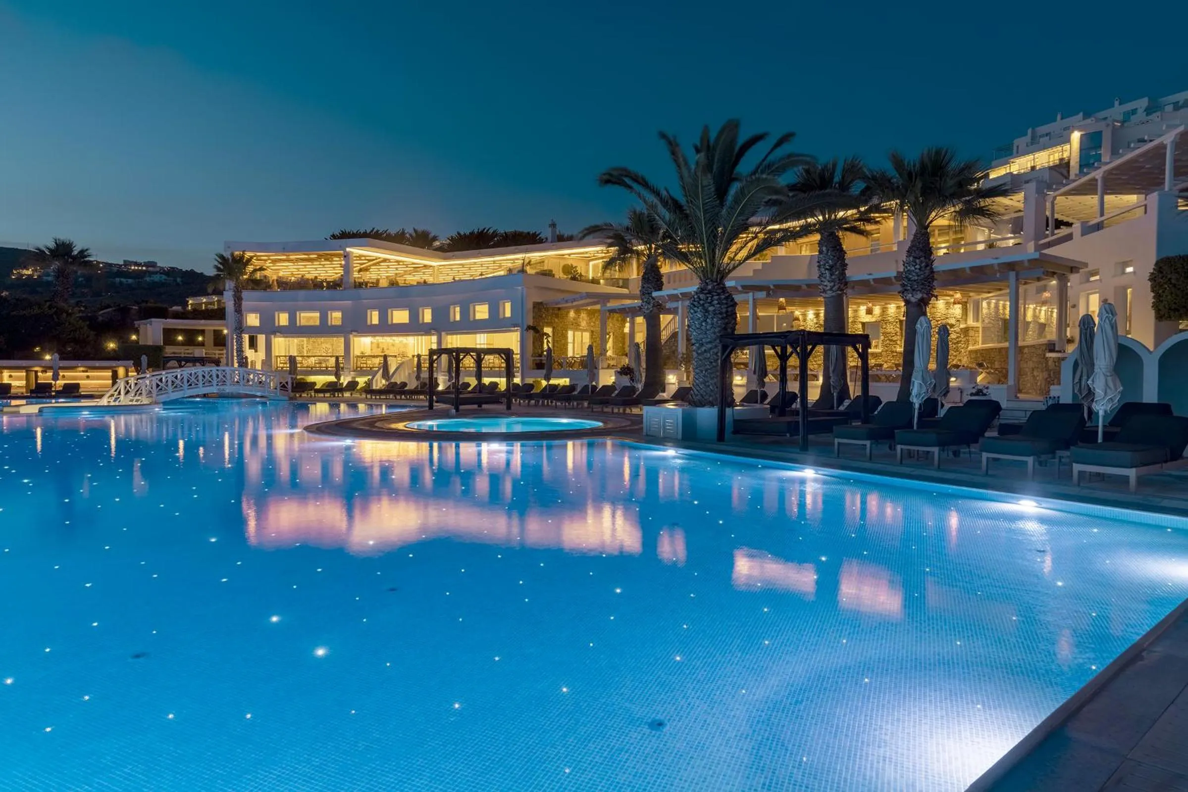 Swimming pool in Saint John Hotel Villas & Spa