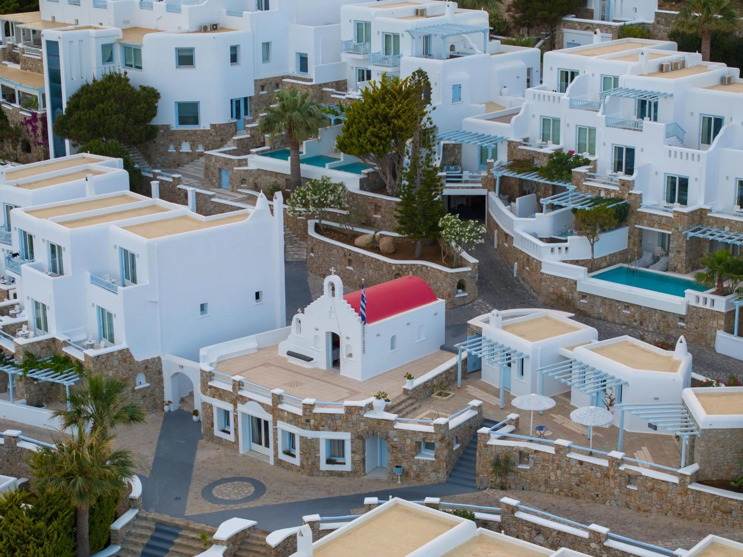 Street view in Saint John Hotel Villas & Spa