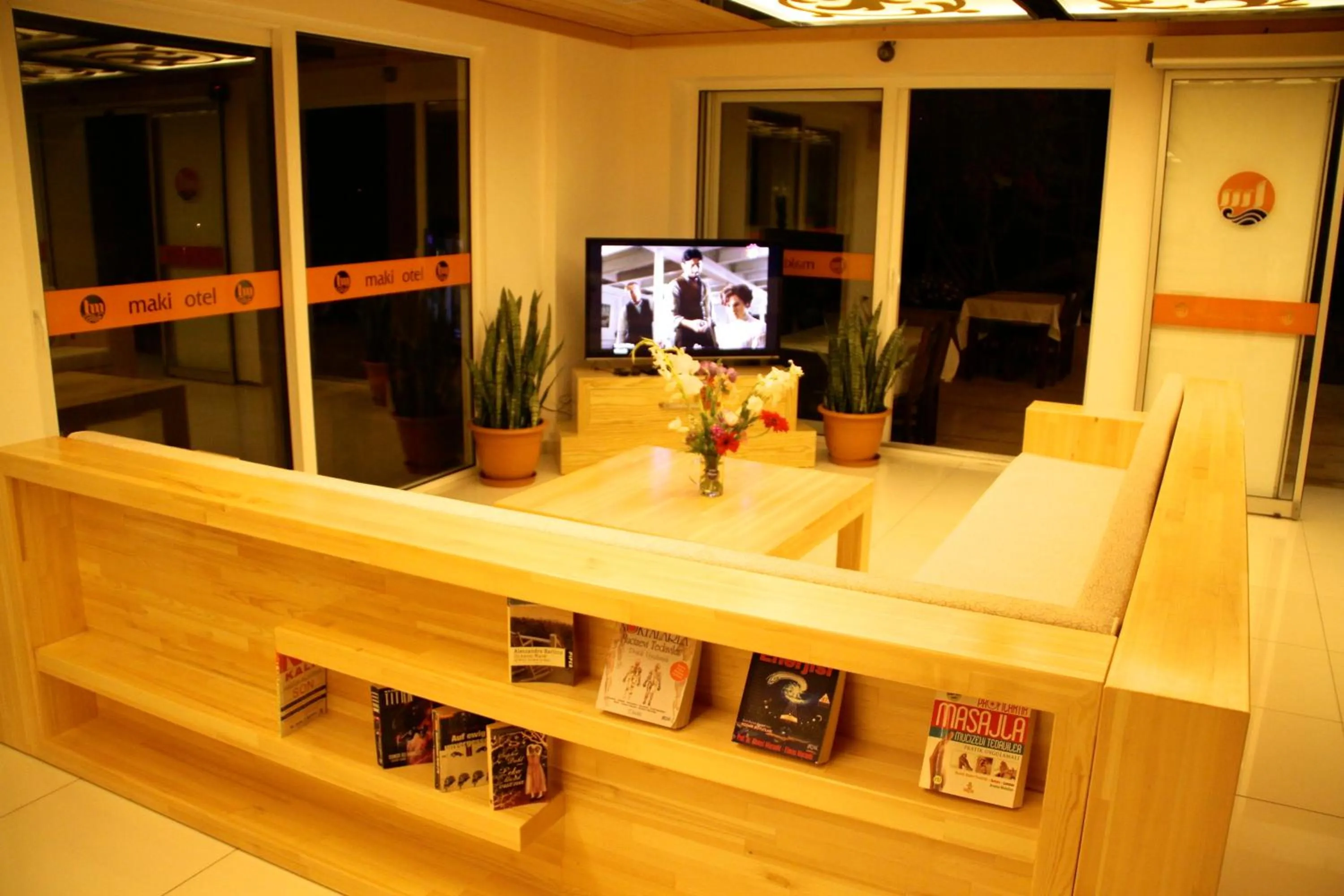 Lobby or reception in Kas Maki Hotel