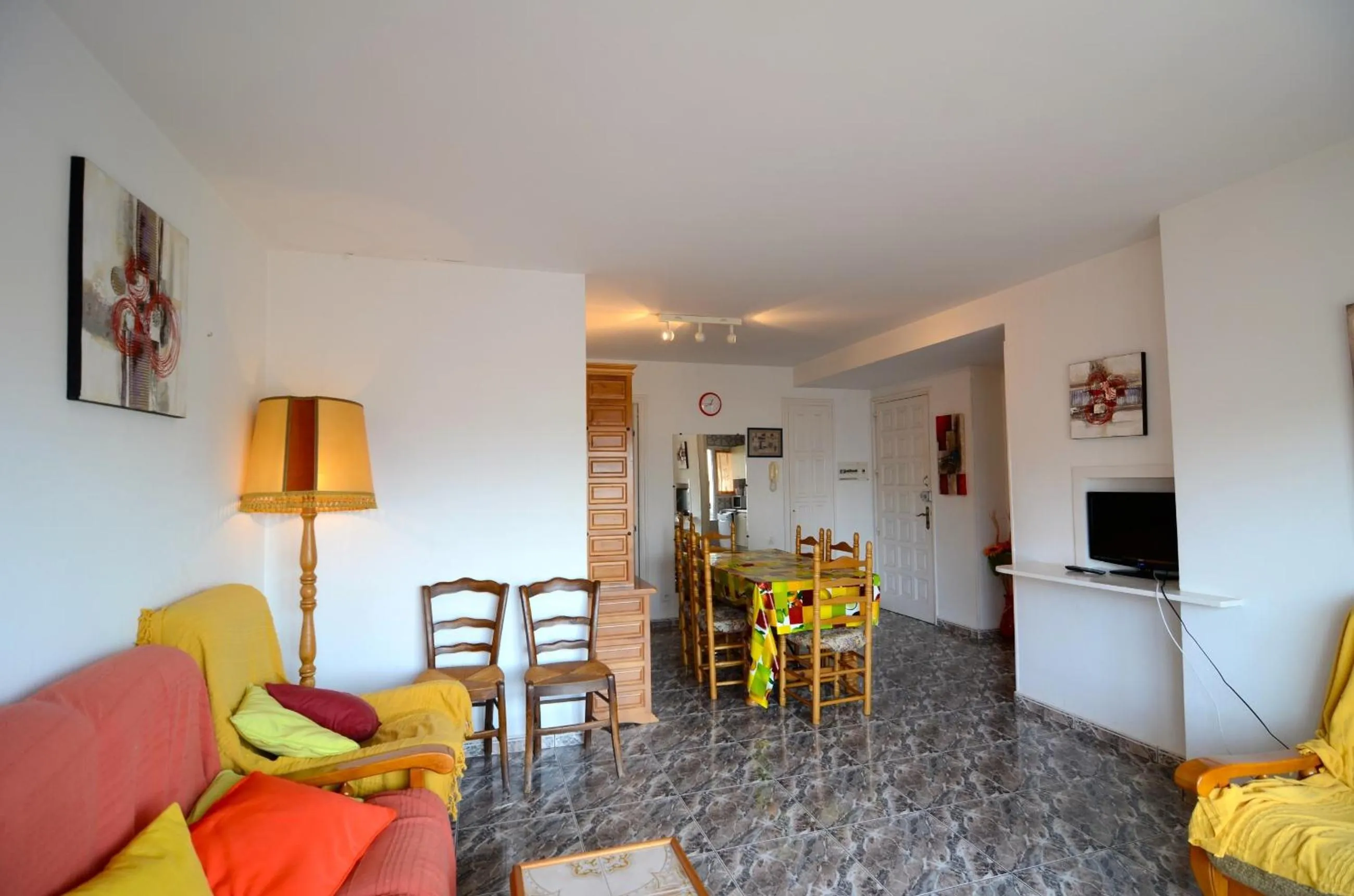 Living room in MAR BLAU L'ESCALA