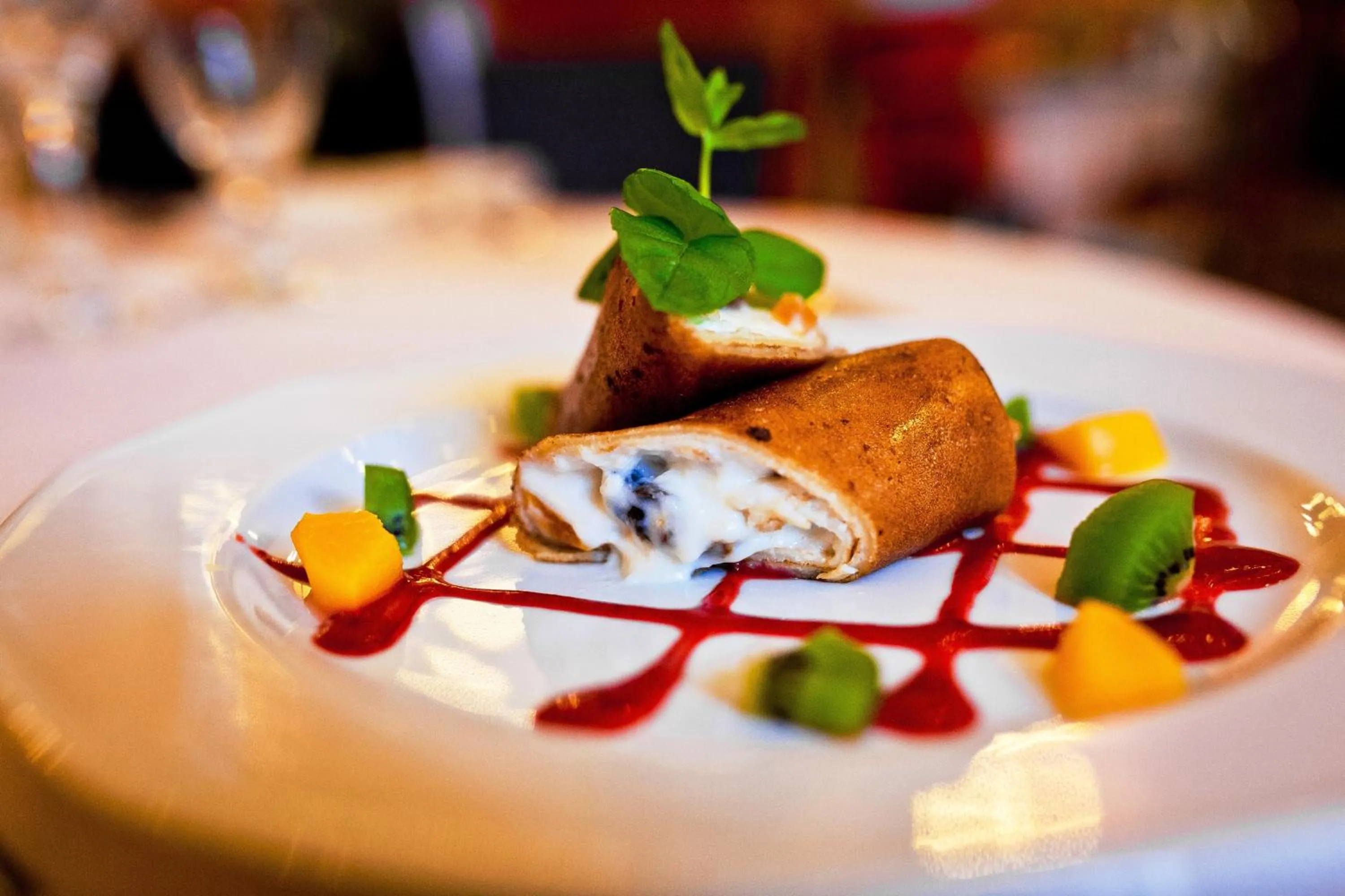 Food and drinks in Zamek w Krasiczynie