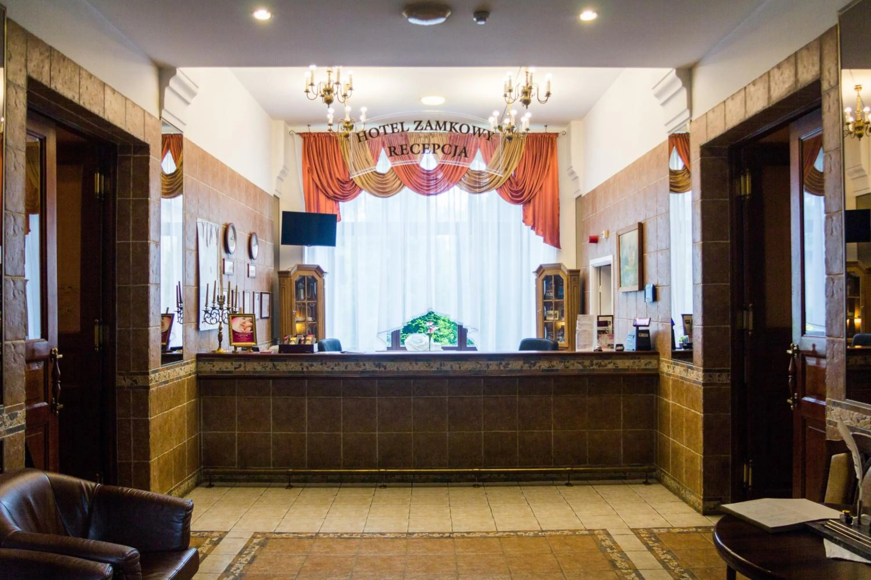 Lobby or reception in Zamek w Krasiczynie