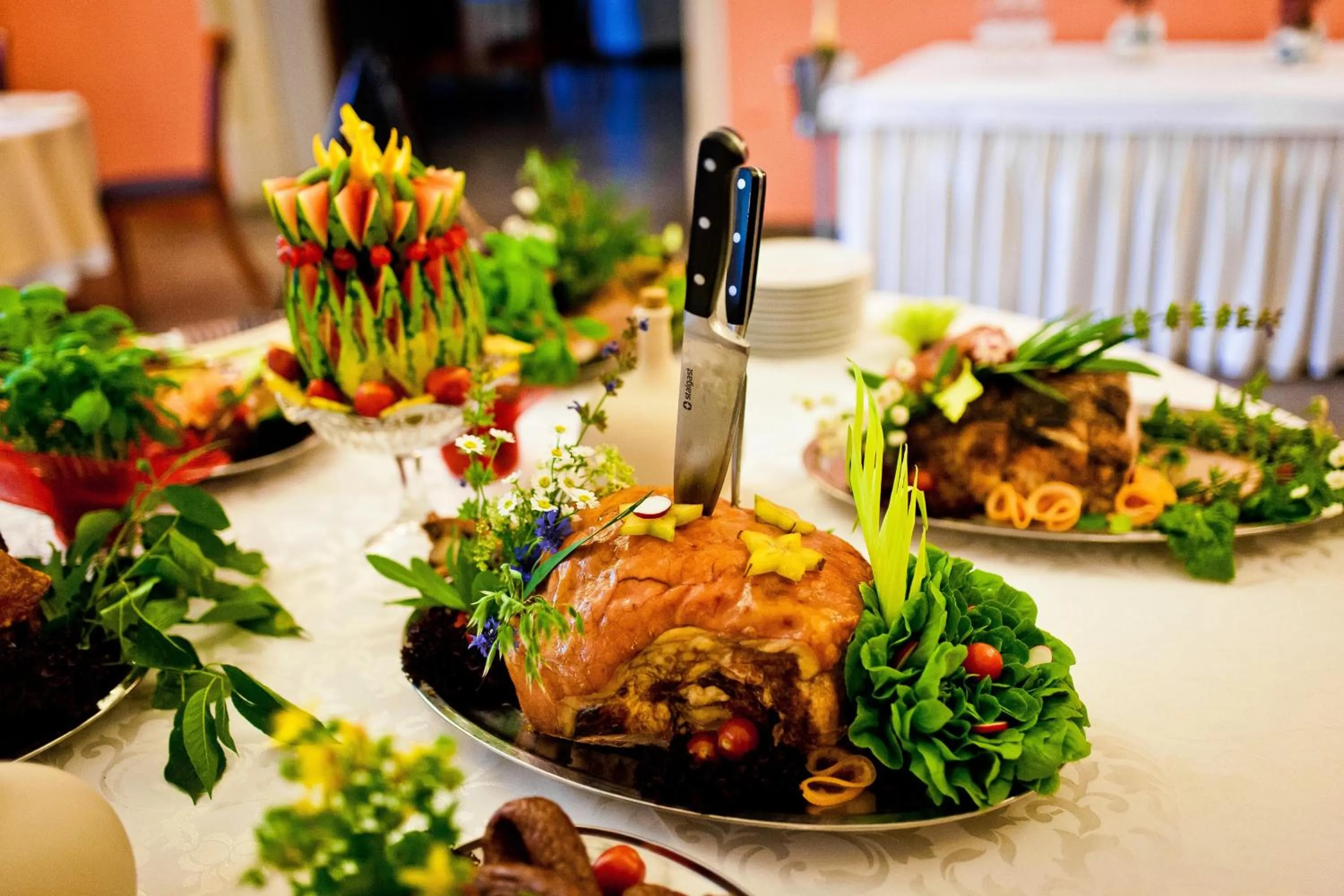 Food and drinks in Zamek w Krasiczynie