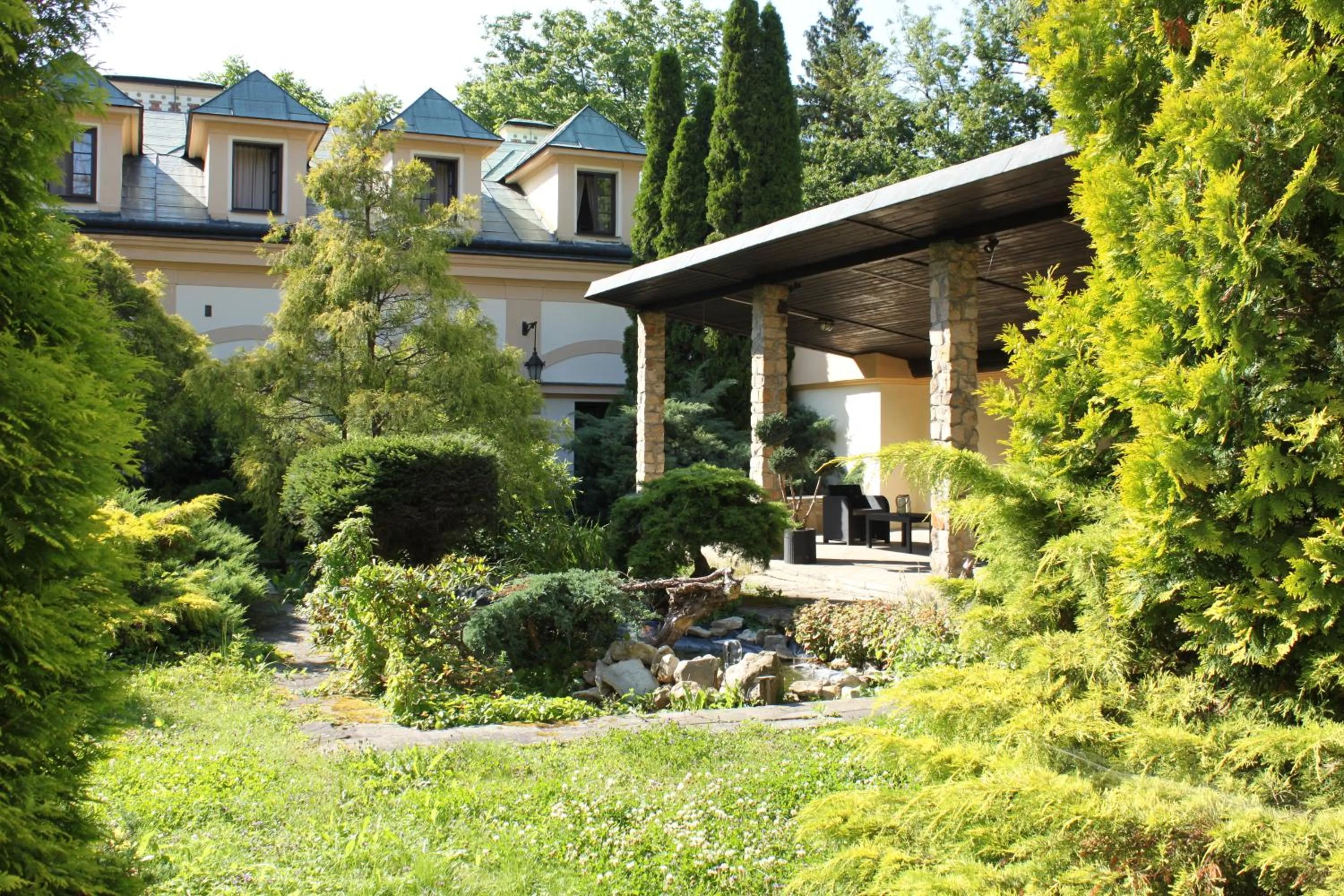 Patio in Zamek w Krasiczynie