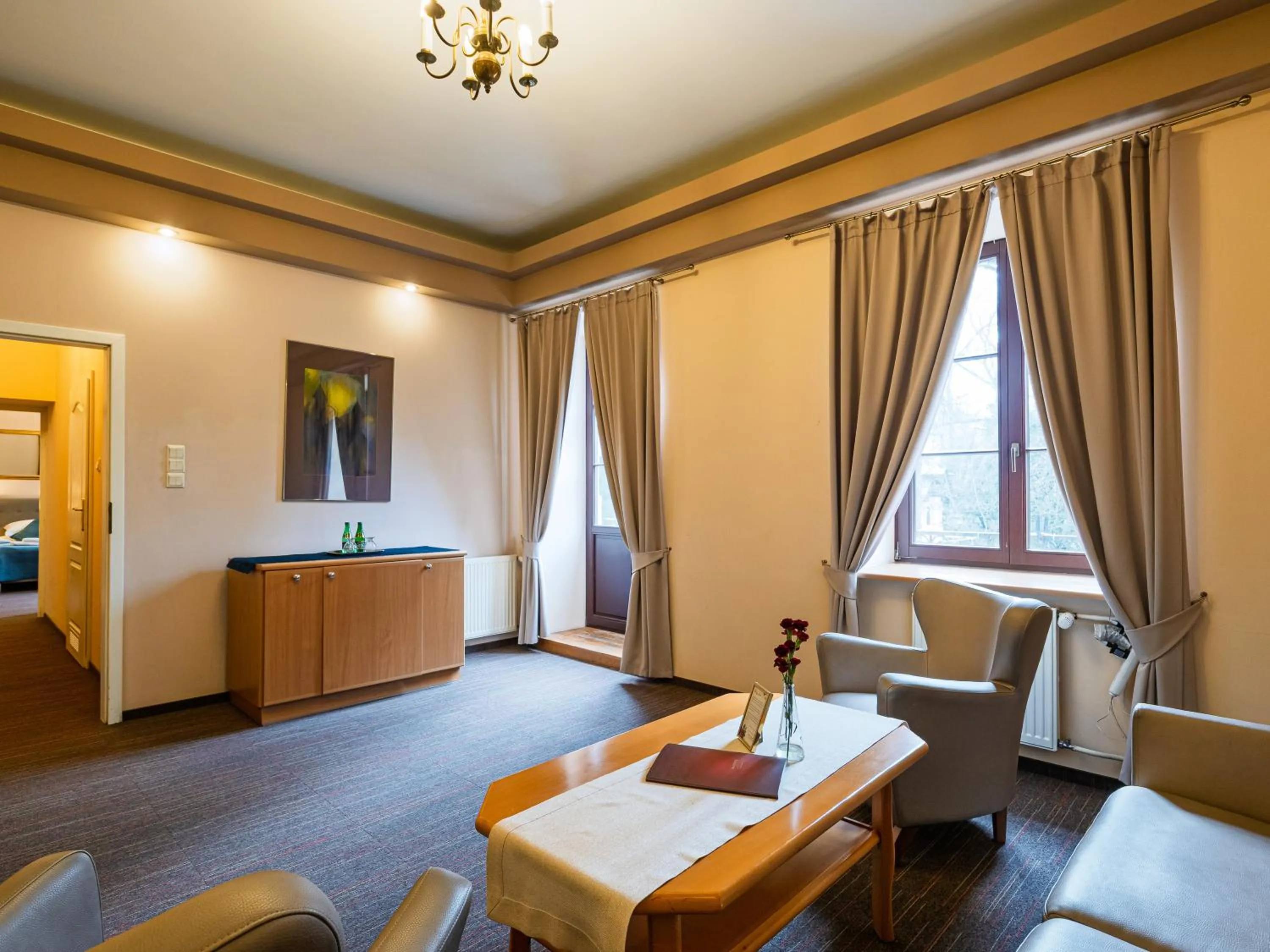 Photo of the whole room in Zamek w Krasiczynie