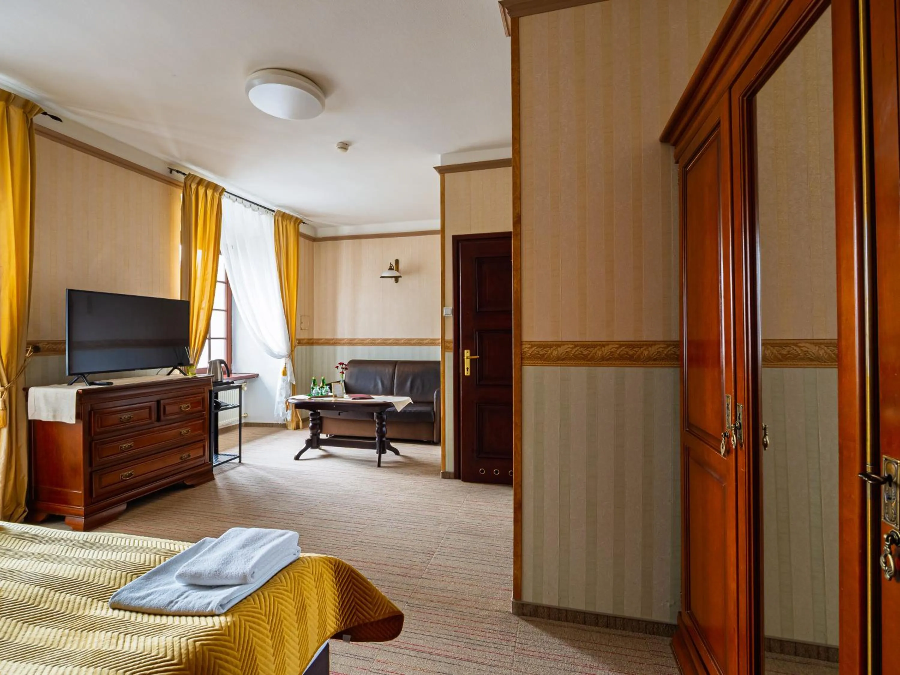 Photo of the whole room, Bed in Zamek w Krasiczynie