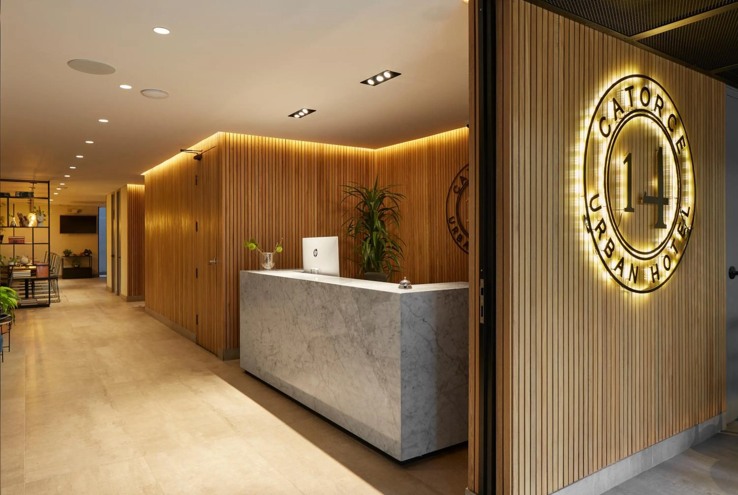 Property logo or sign in 14 Urban Hotel