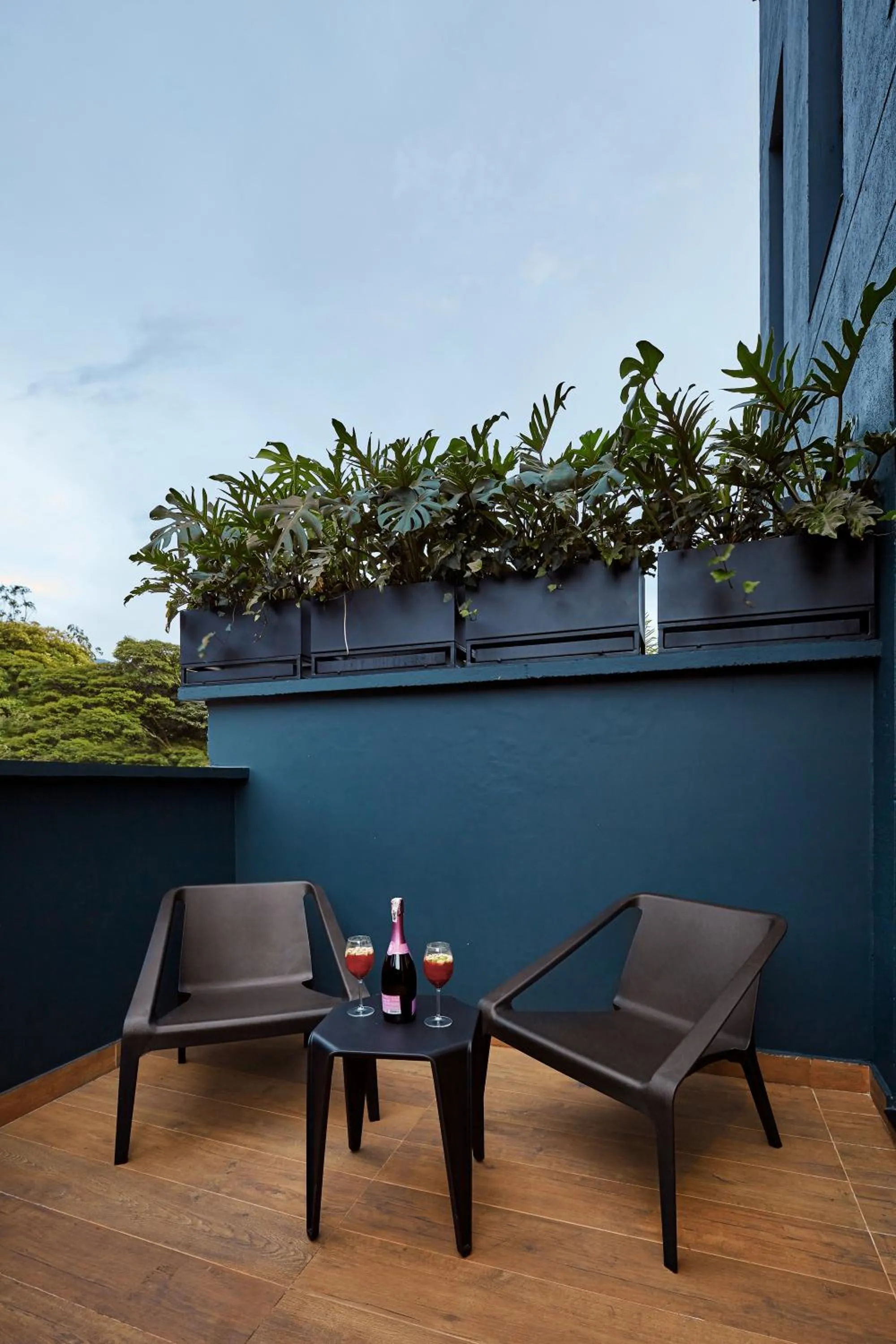 Patio in 14 Urban Hotel