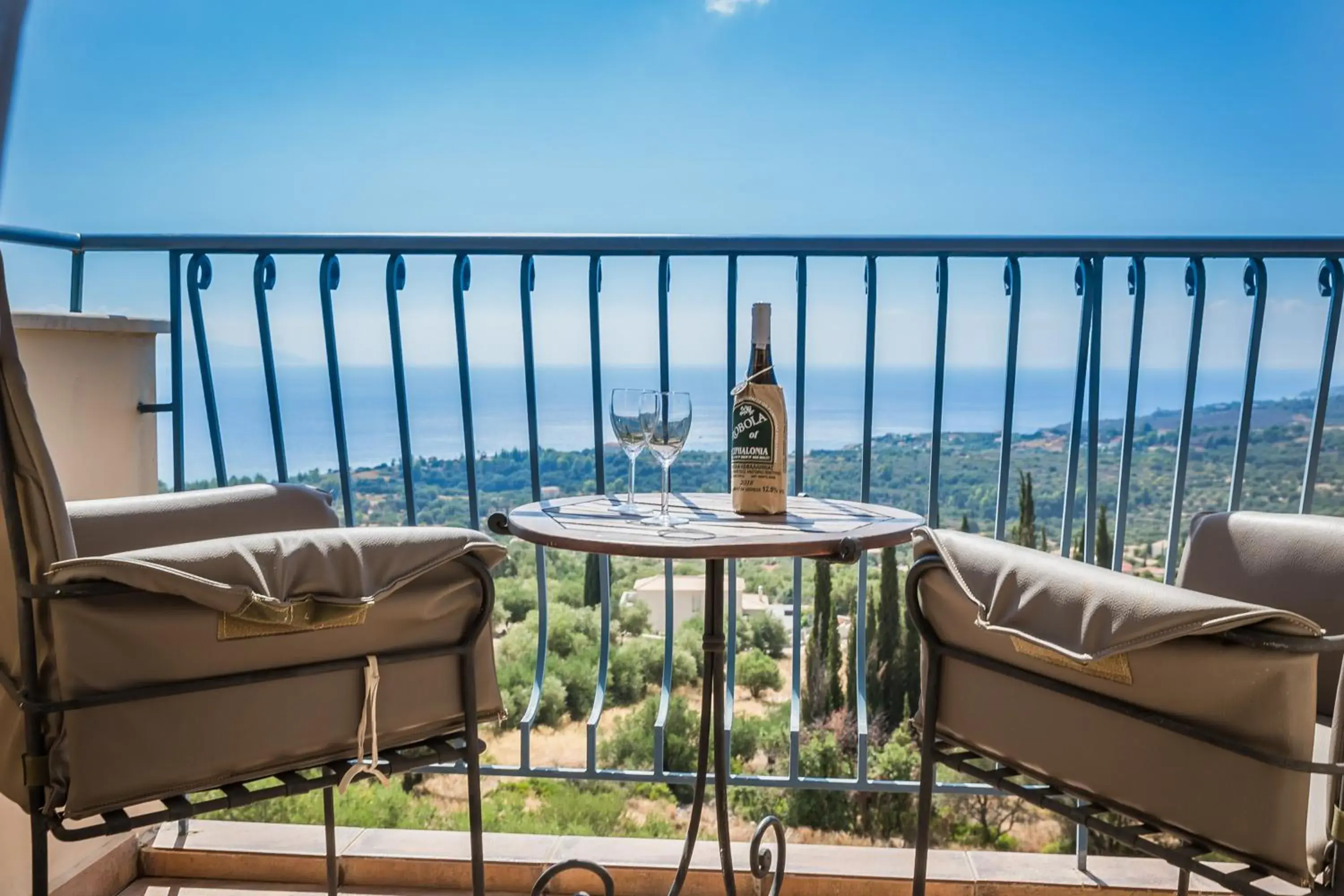 Sea view in Diana Studios Sea view in Diana Studios