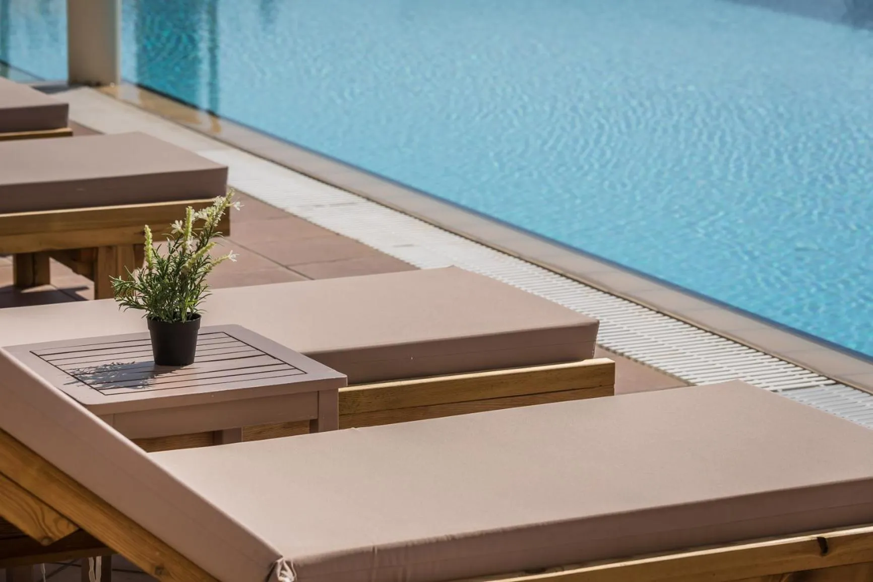 Pool view in Diana Studios