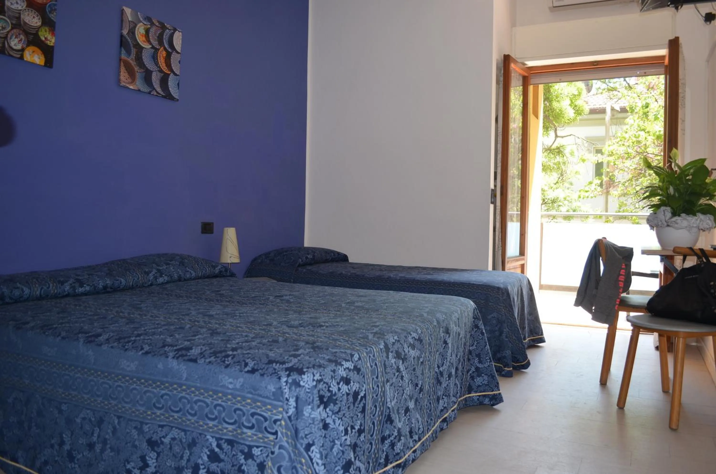 Bed in Hotel Capitol