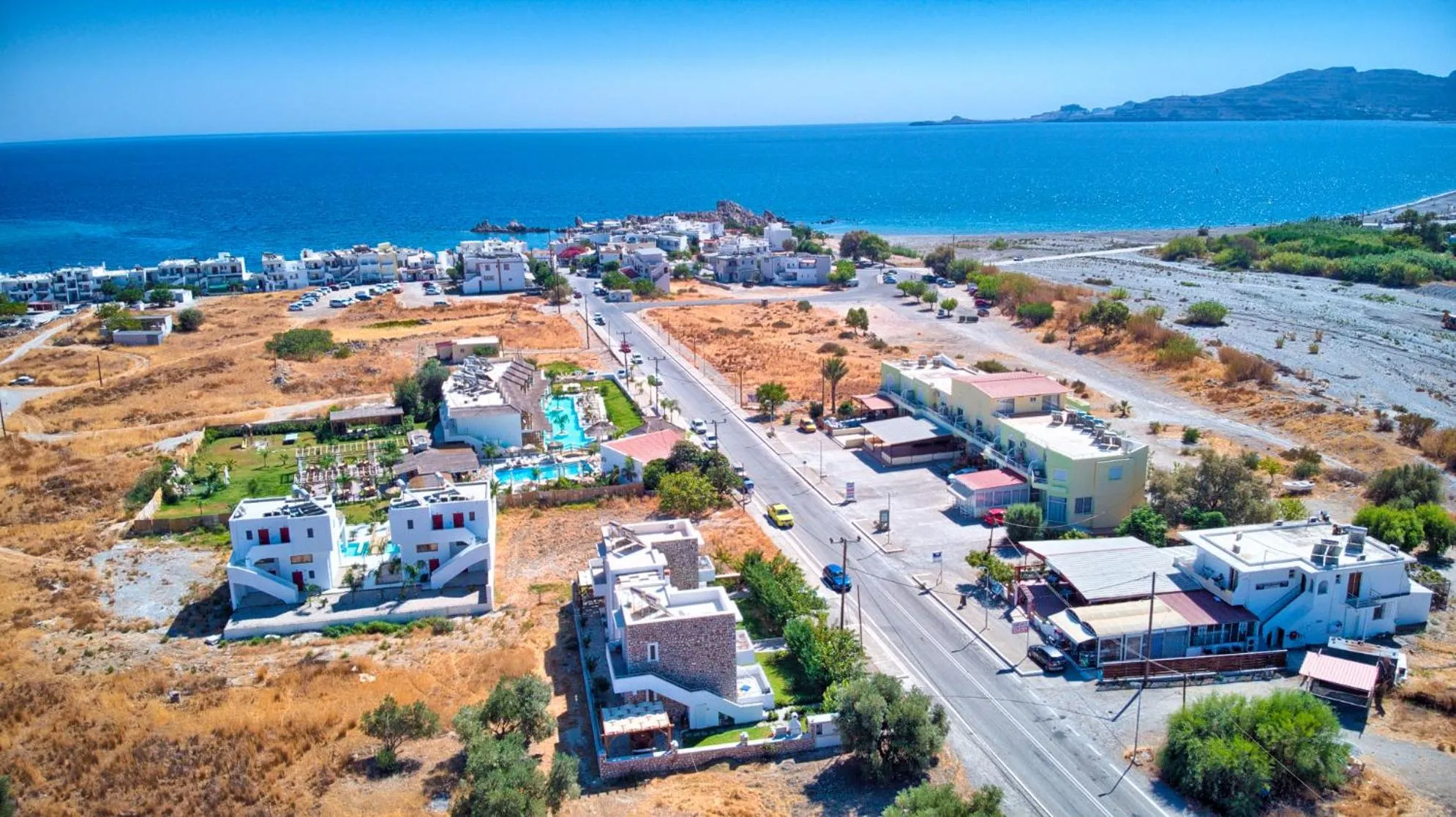 Location in Haraki Stone Apartments