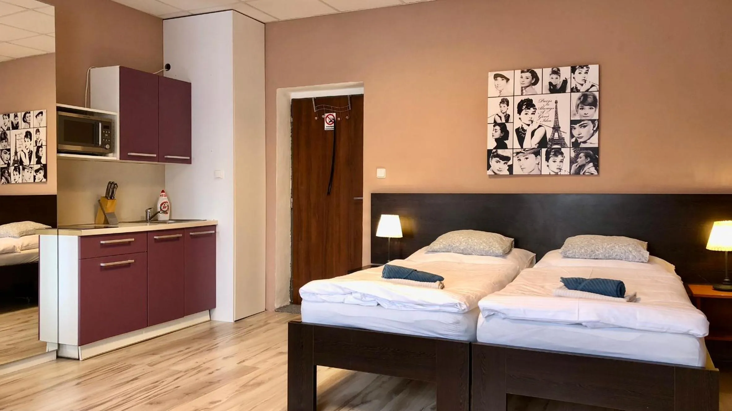 Bed in Pension Village