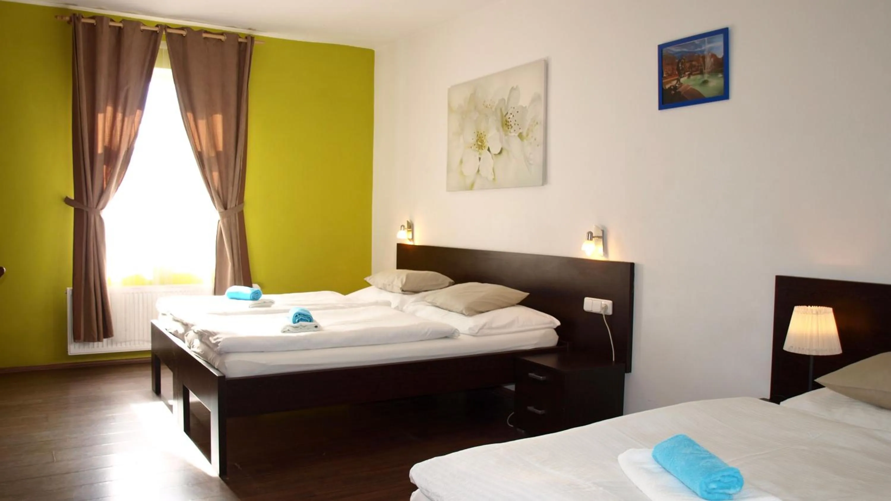 Bed in Pension Village