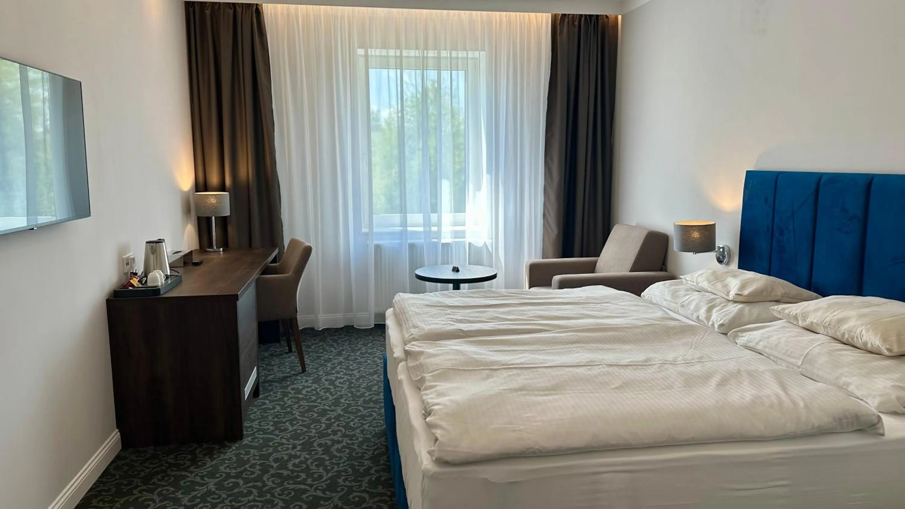 Bedroom, Bed in Pension Village