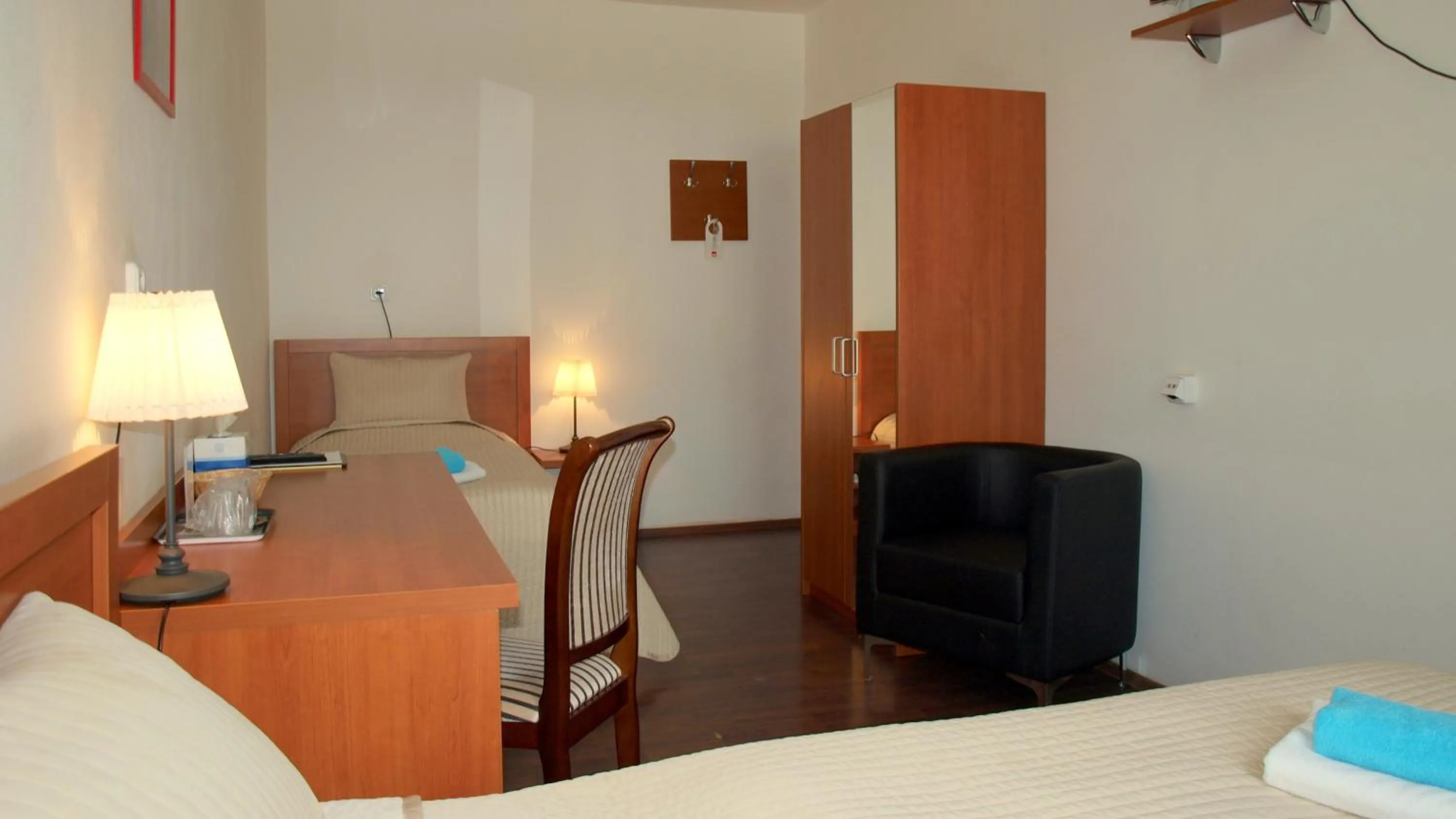 Photo of the whole room, Bed in Pension Village