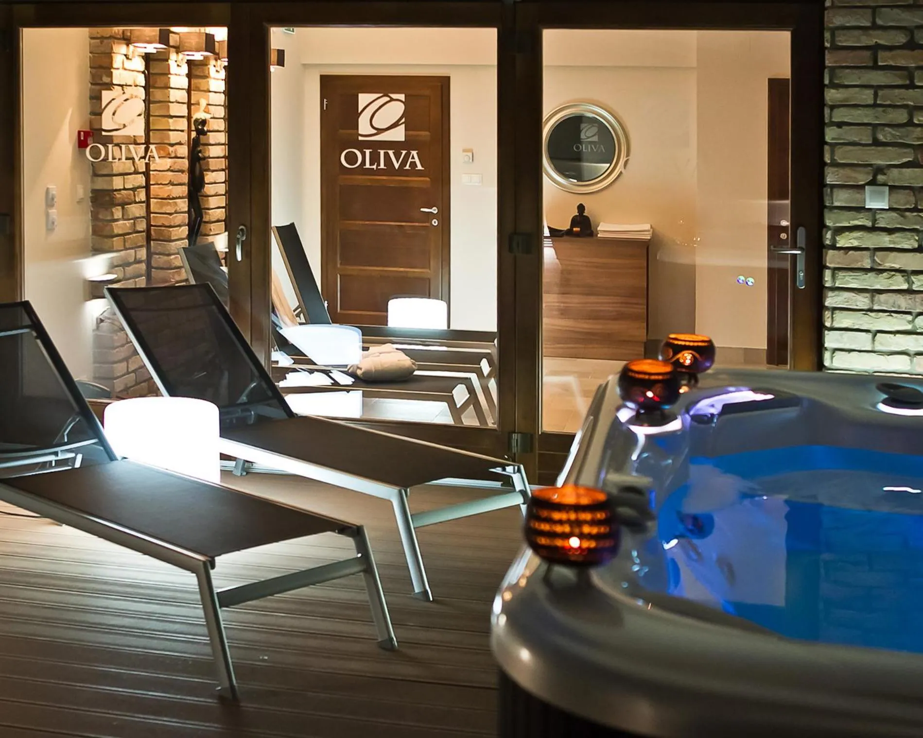 Sauna in Oliva Hotel