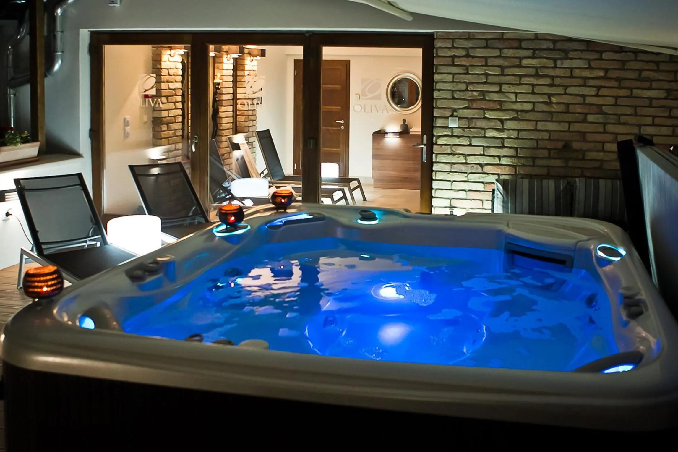 Sauna in Oliva Hotel