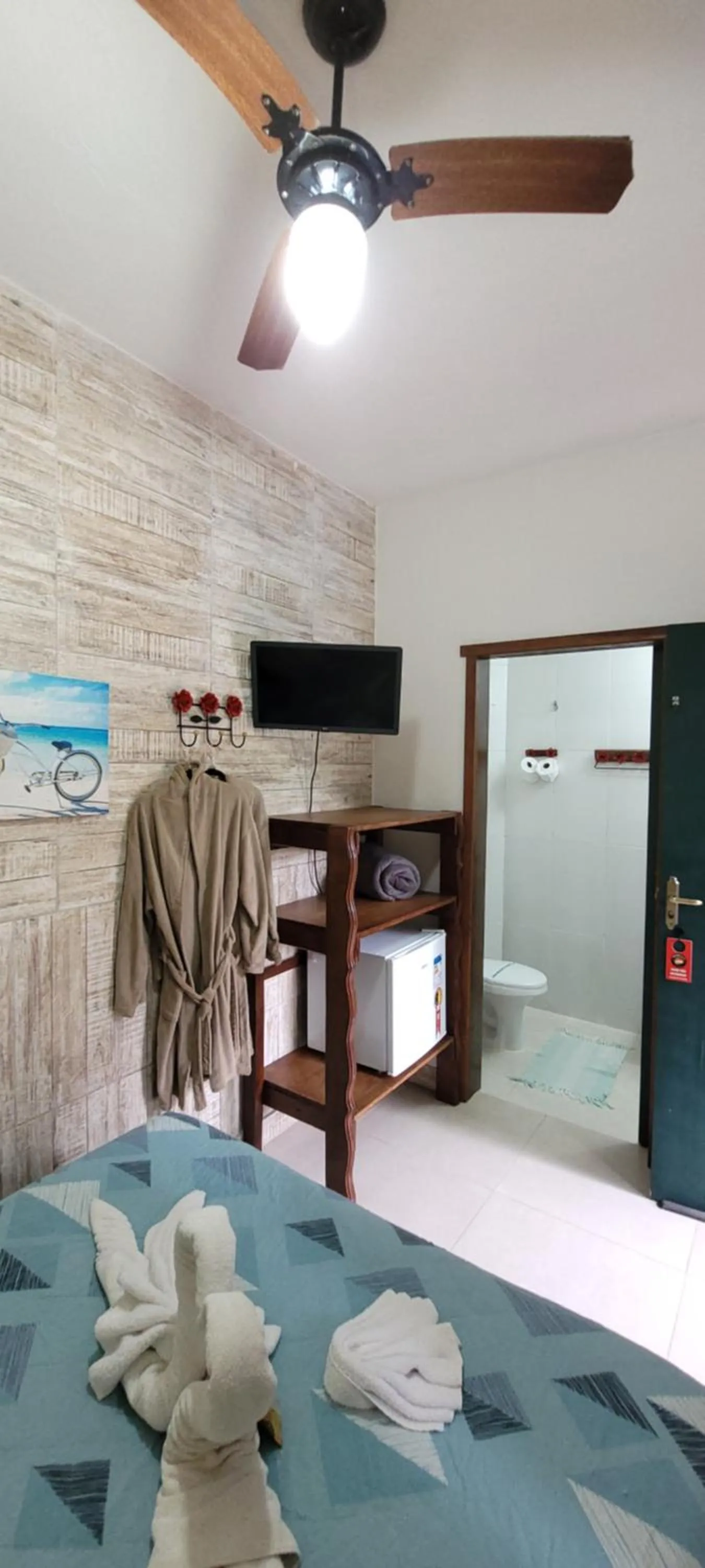 Double Room in Pousada Cantinho do PÊ Guarujá