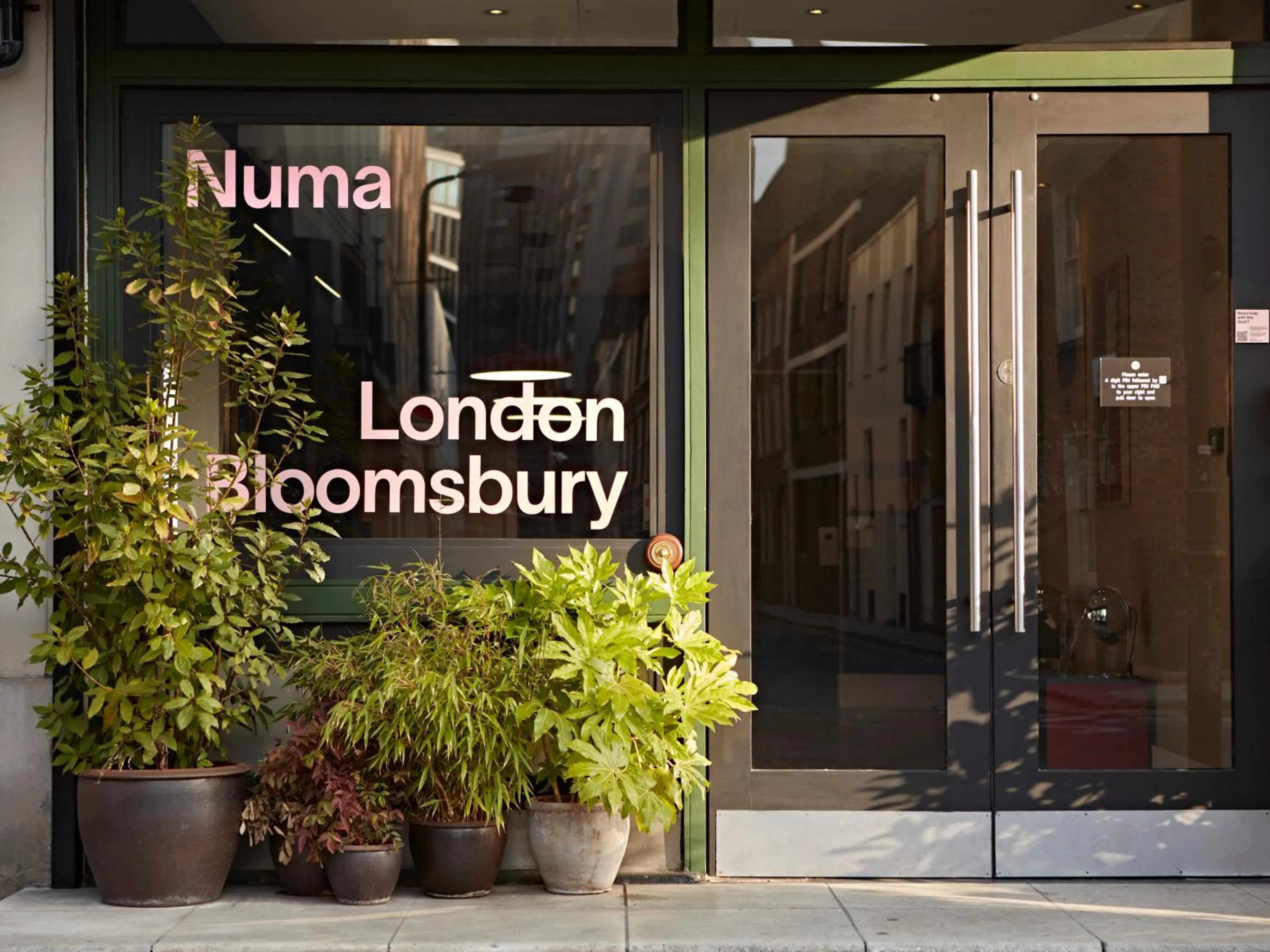 Facade/entrance in Numa London Bloomsbury