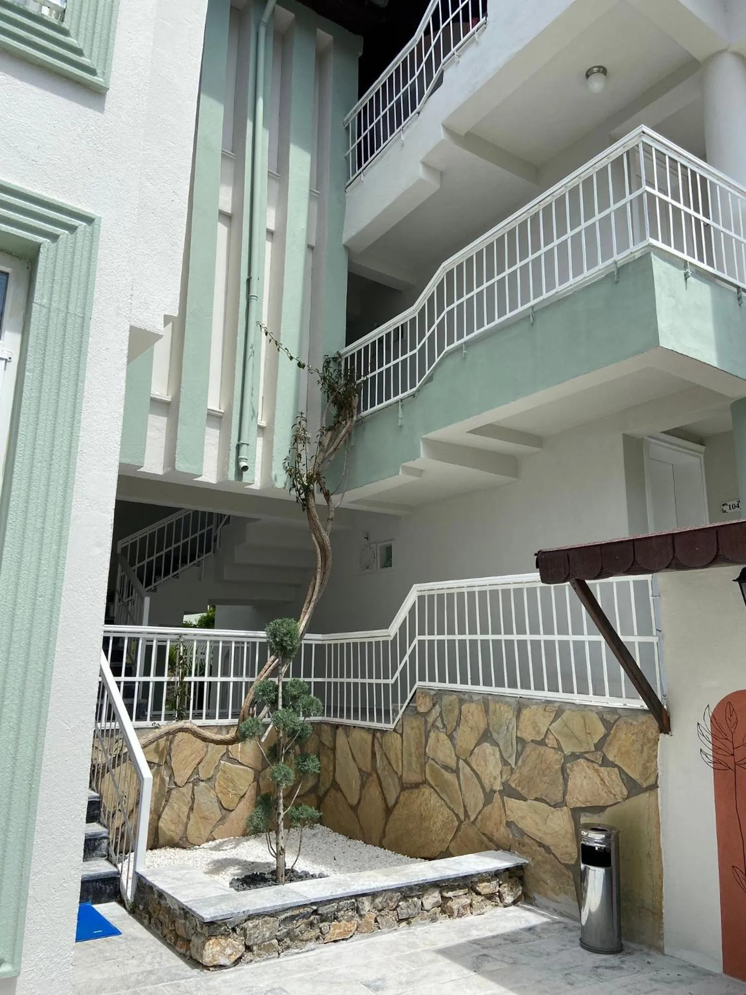 Balcony/Terrace in Göcek Selya Hotel