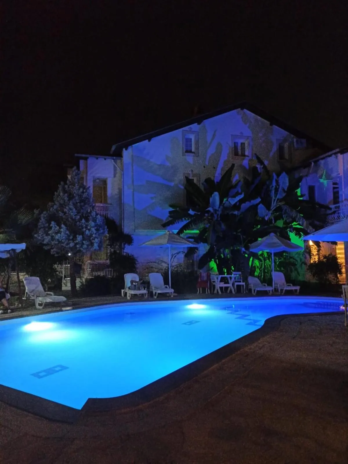 Pool view in Göcek Selya Hotel