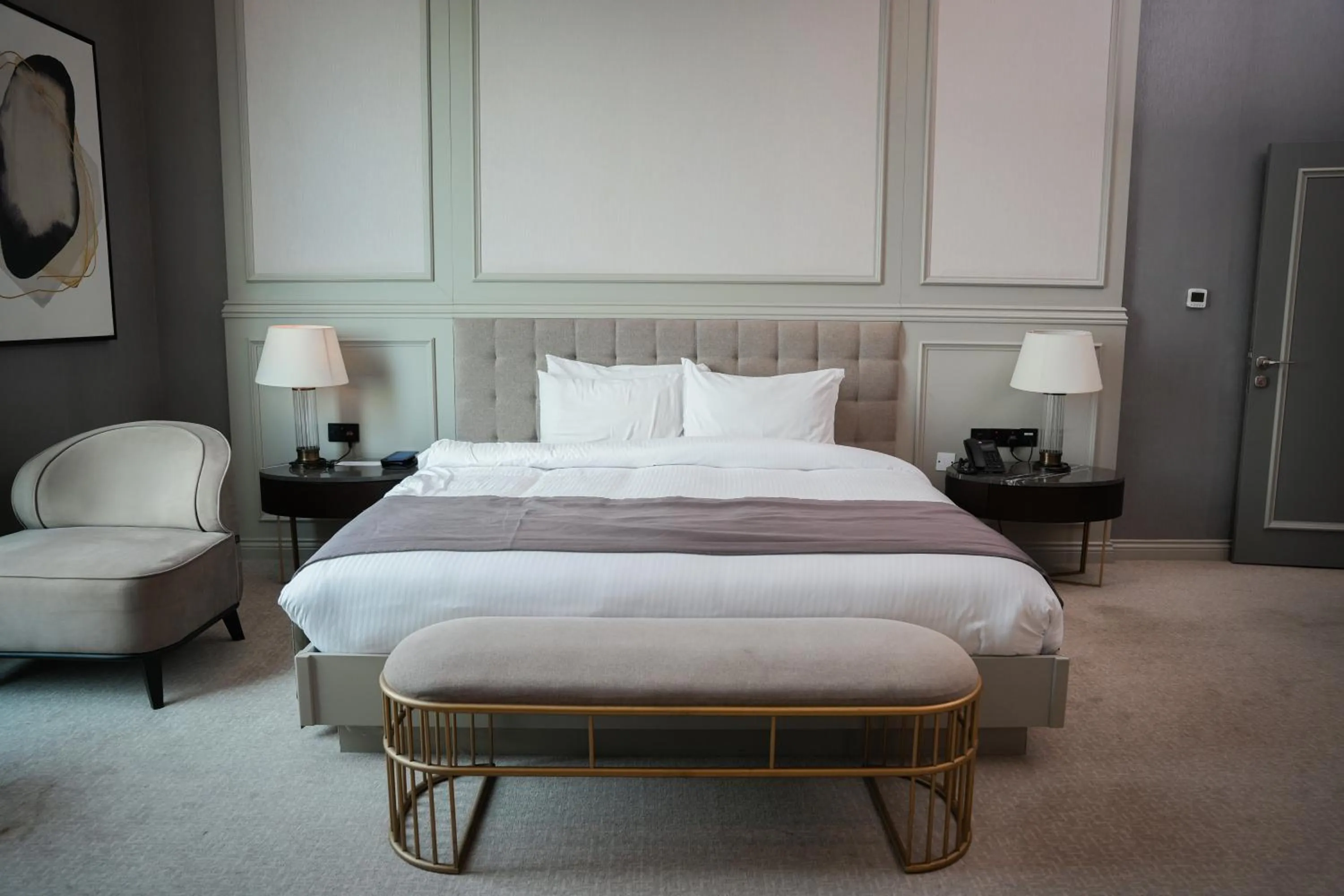 Bed in Horizon Manor Hotel