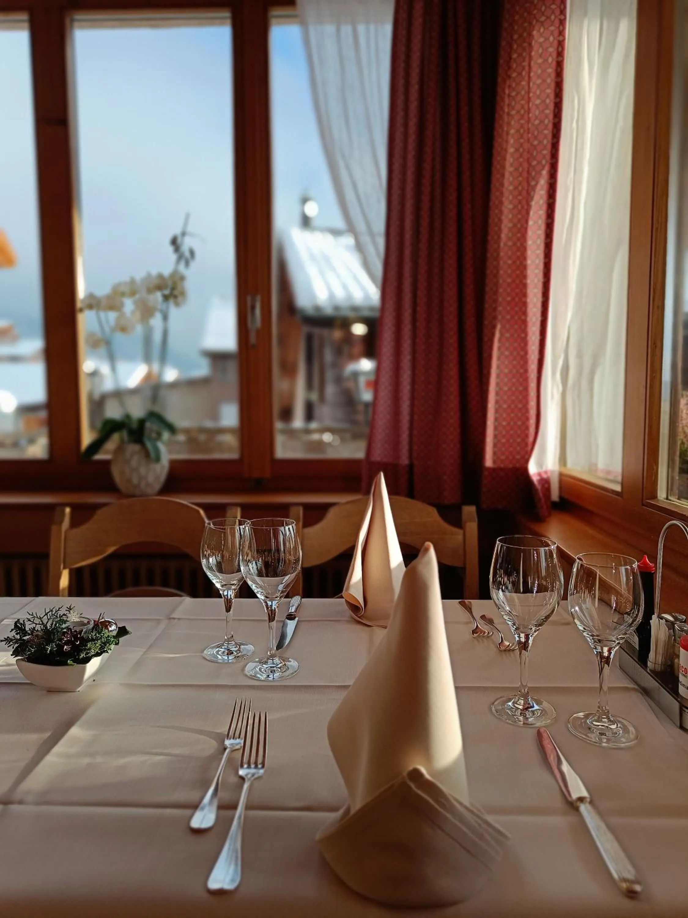 Restaurant/places to eat in Hotel Adler