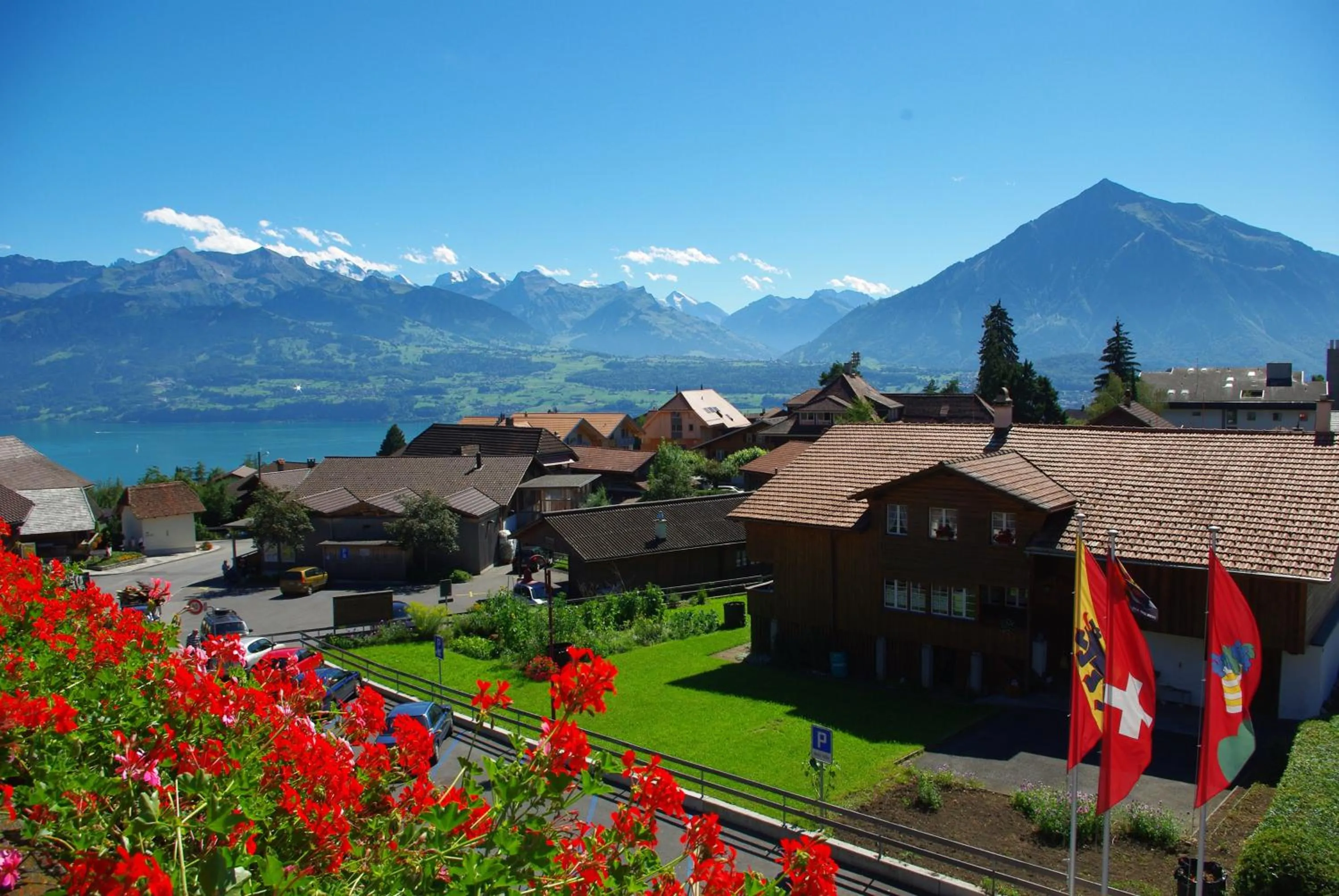 Mountain view in Hotel Adler