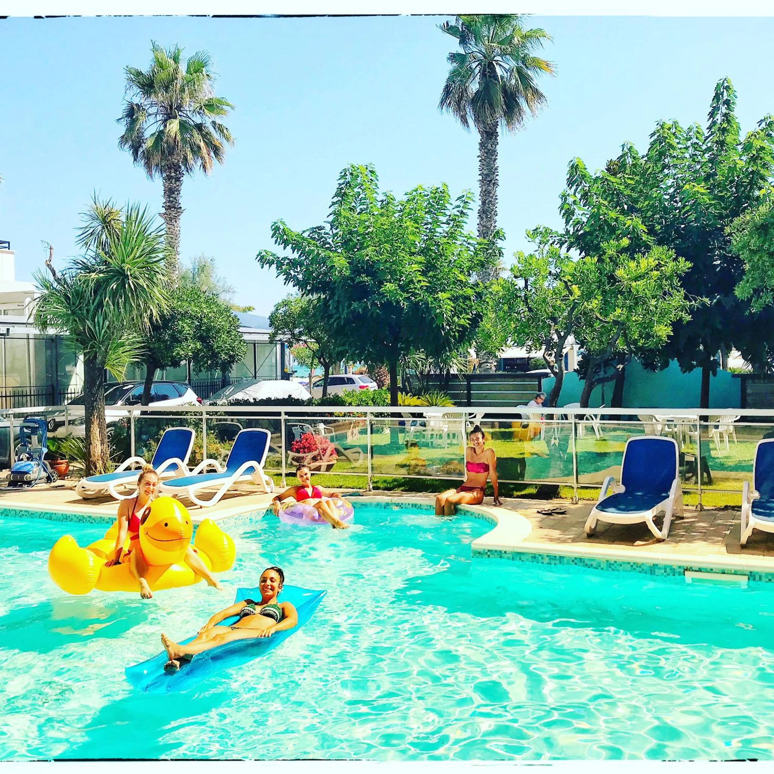 Swimming pool in Hotel Sayonara
