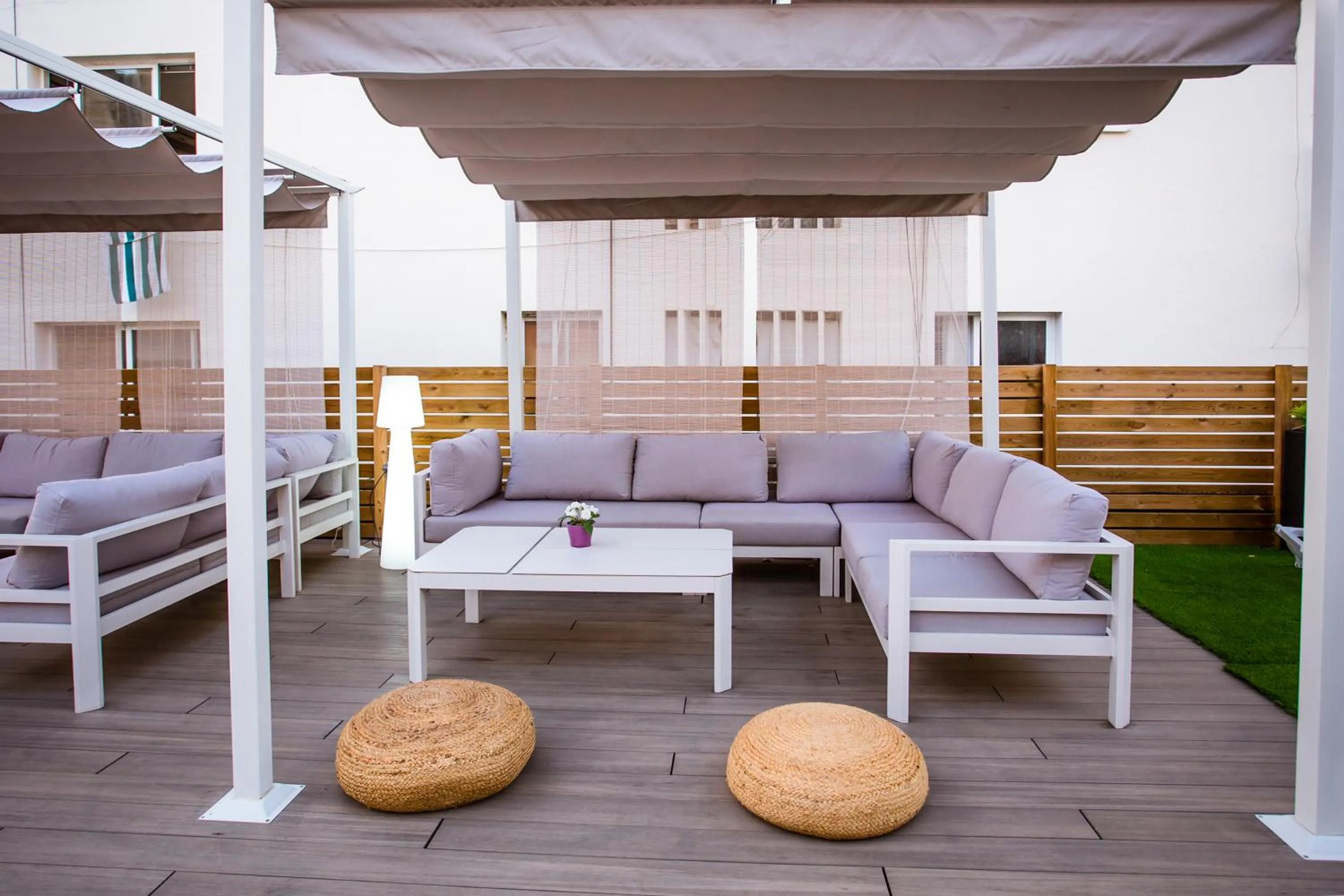 Balcony/Terrace in We Hostel Palma - Albergue