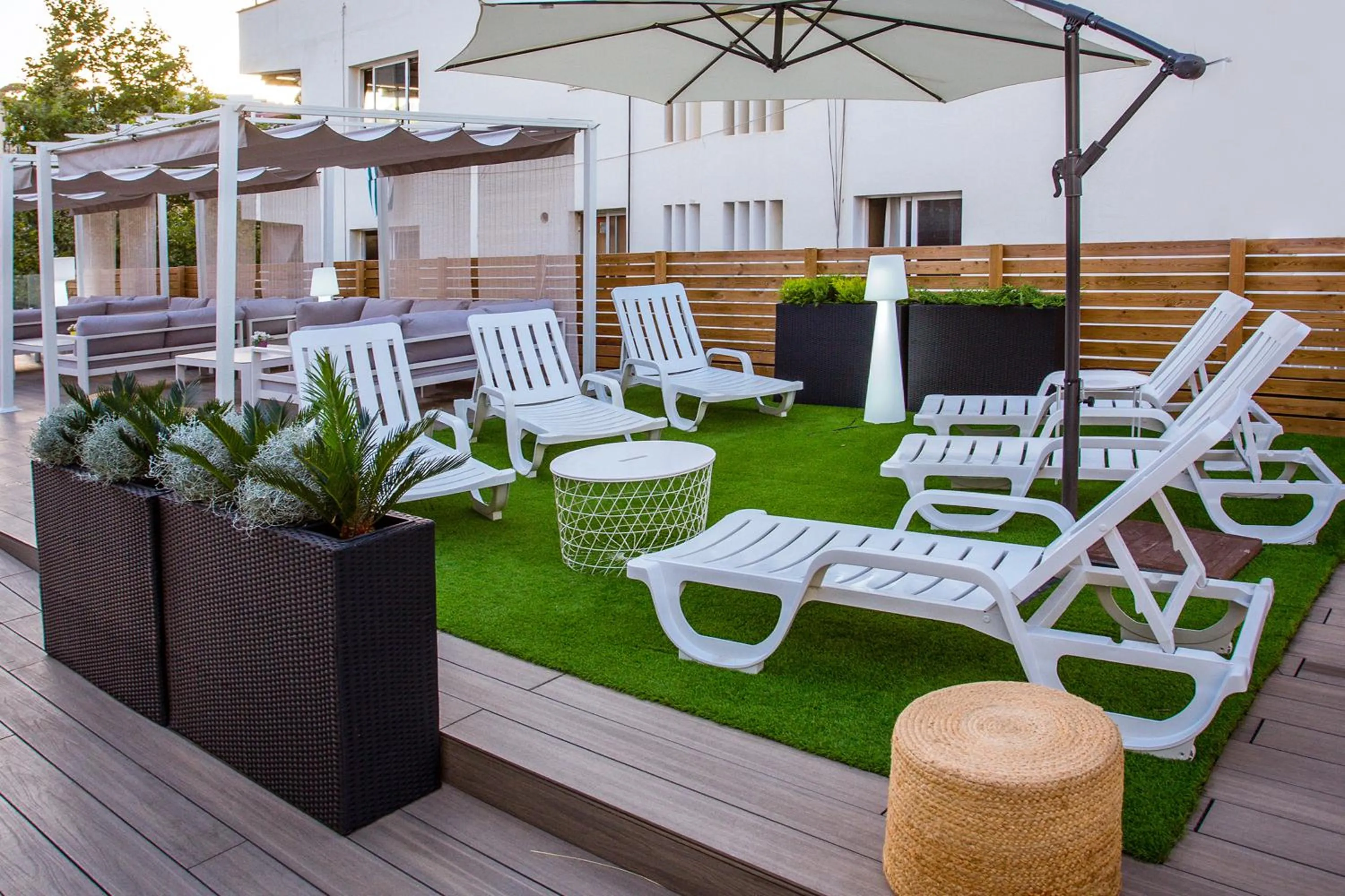 Balcony/Terrace in We Hostel Palma - Albergue