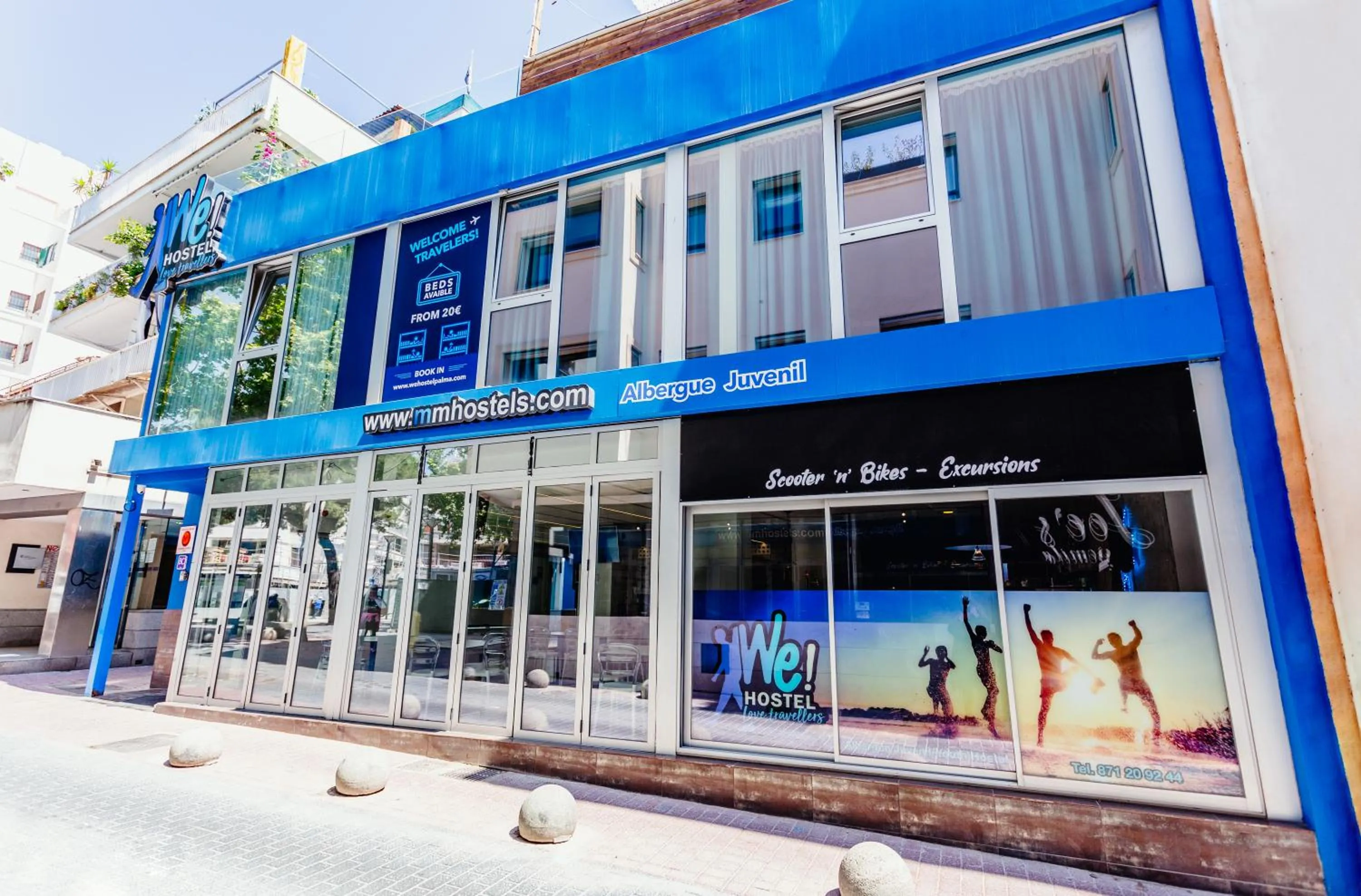 Property building in We Hostel Palma - Albergue