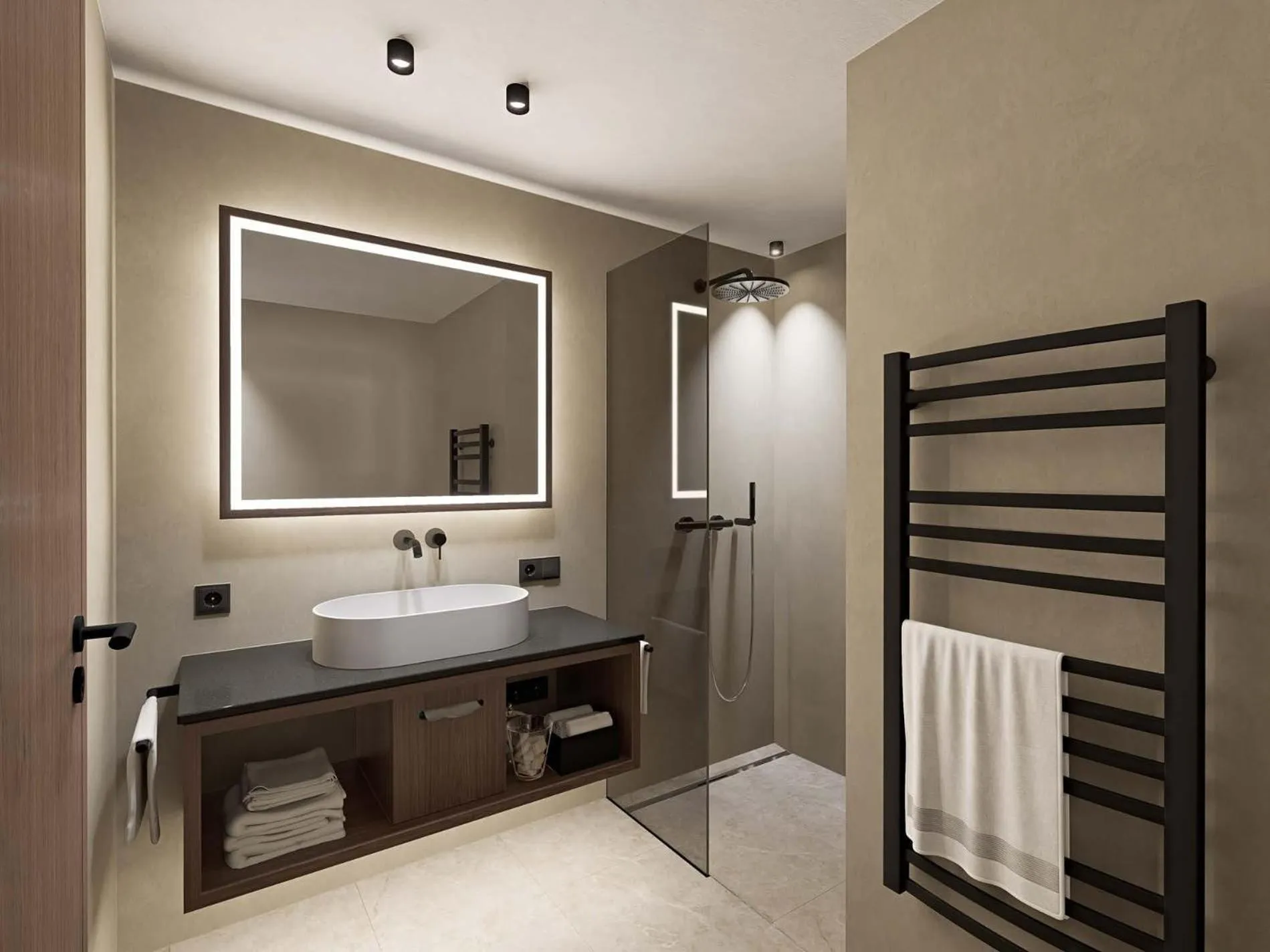 Bathroom, Bed in Rainell Dolomites Retreat