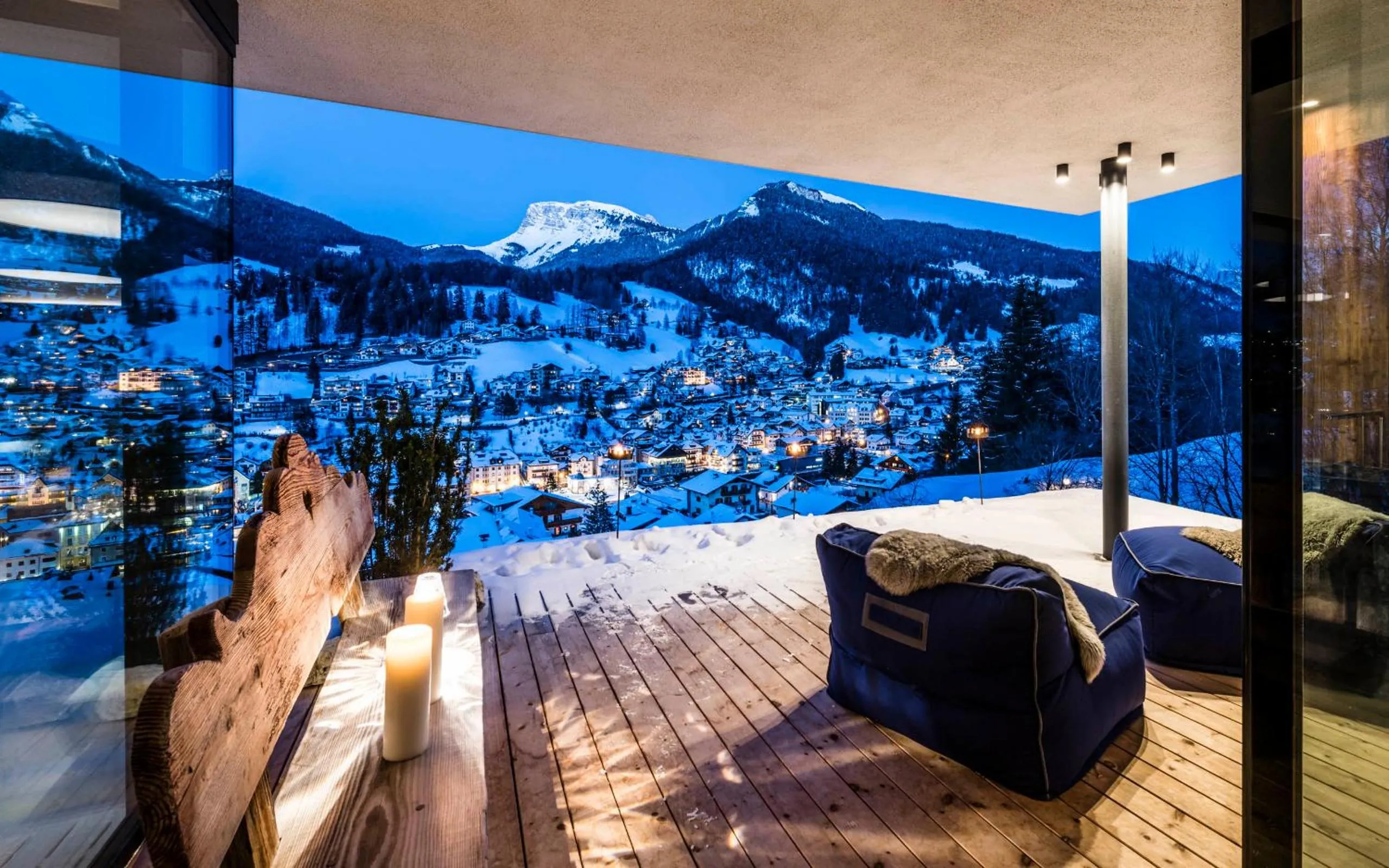 Sauna in Rainell Dolomites Retreat
