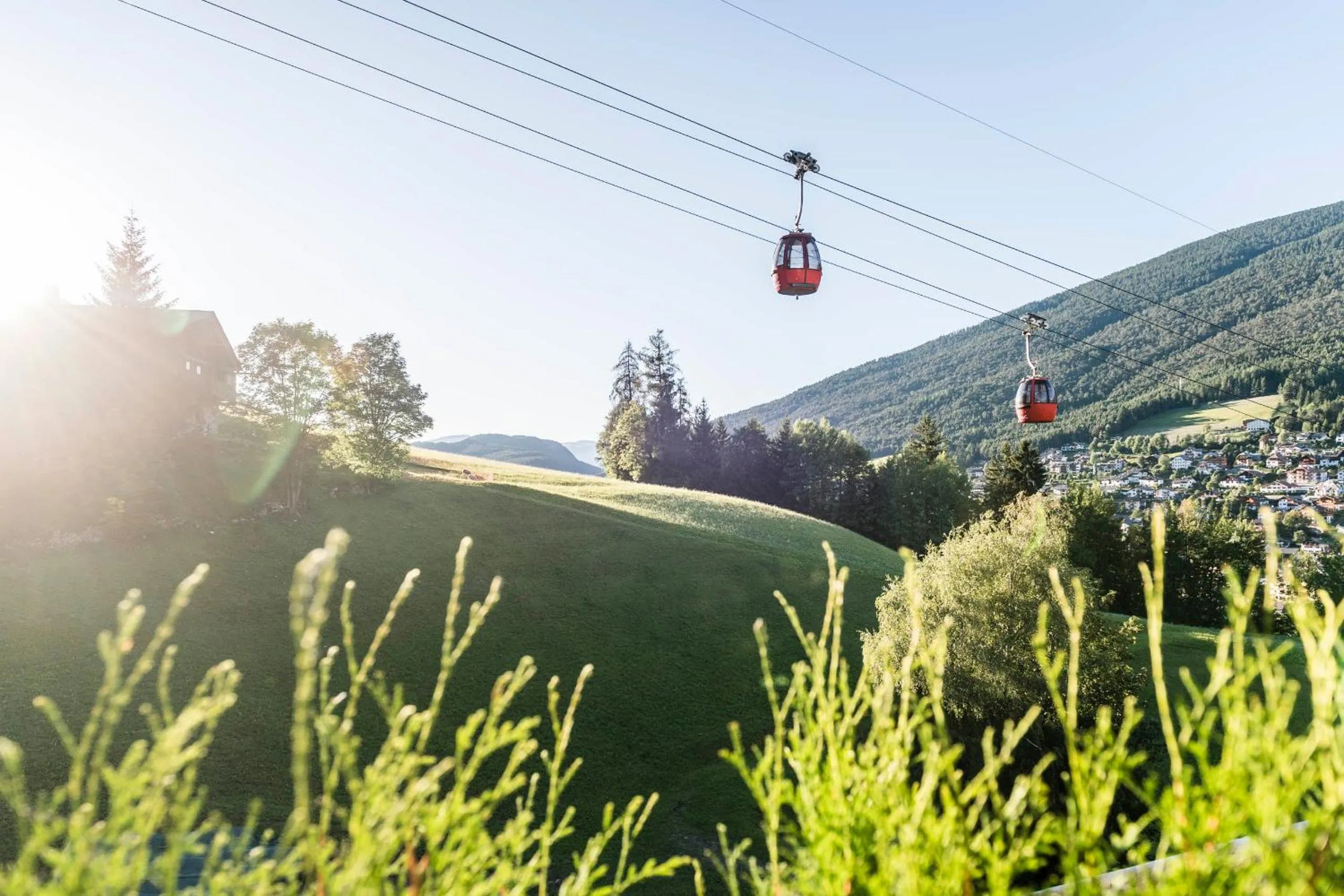 Mountain view in Rainell Dolomites Retreat