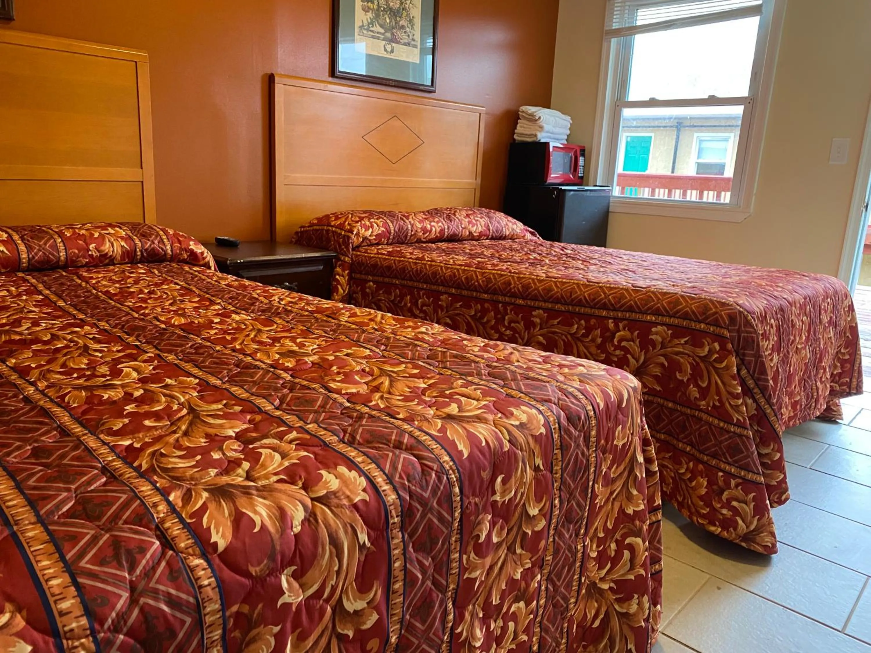 Bed in Offshore Motel