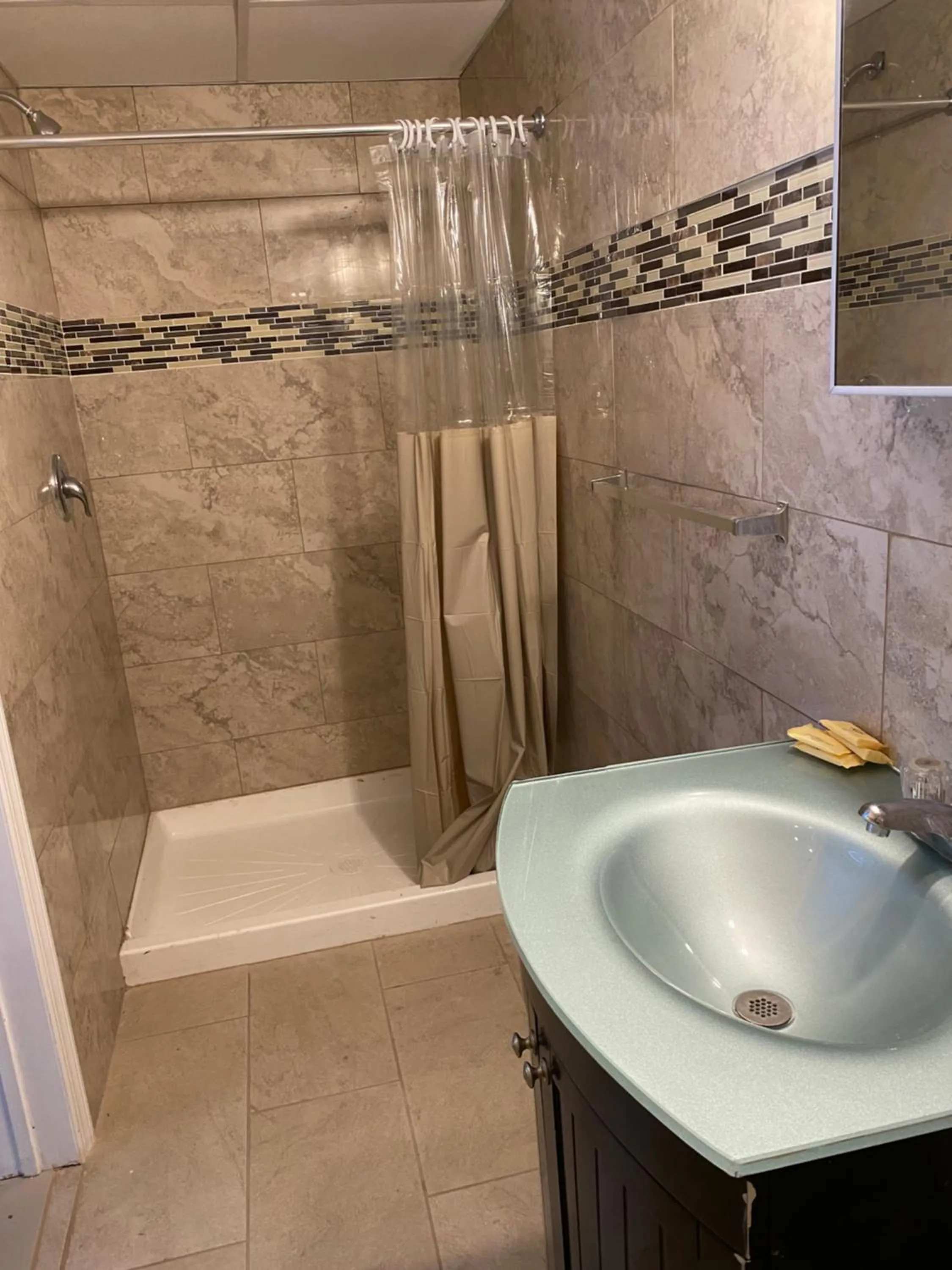 Bathroom in Offshore Motel