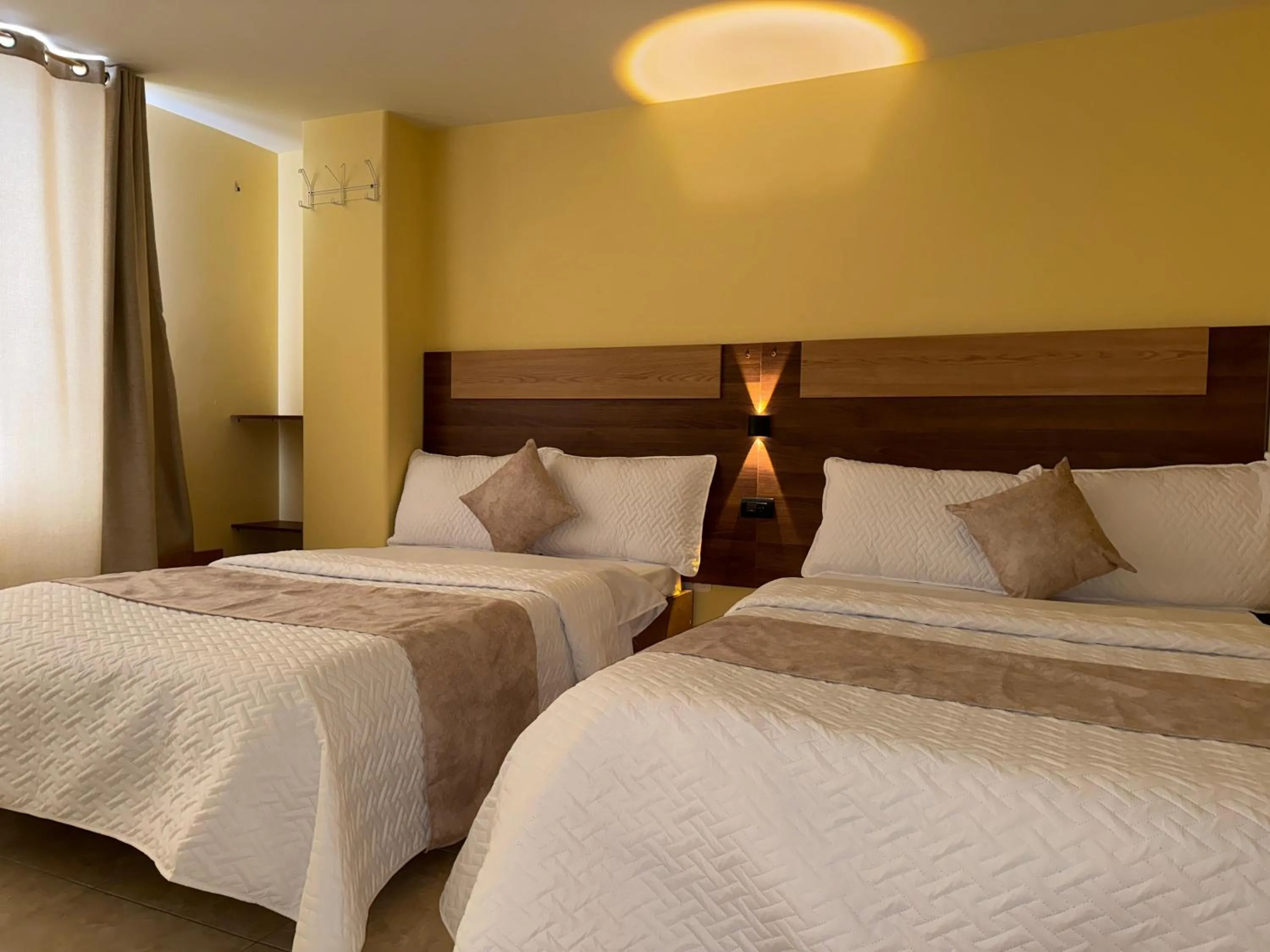 Bed in Hotel Suyusama