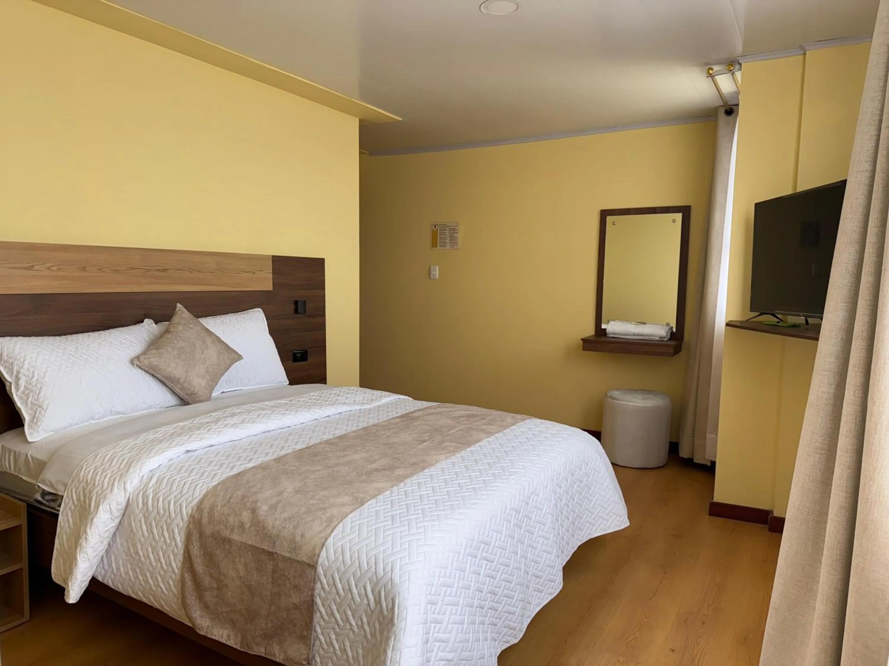 Bed in Hotel Suyusama