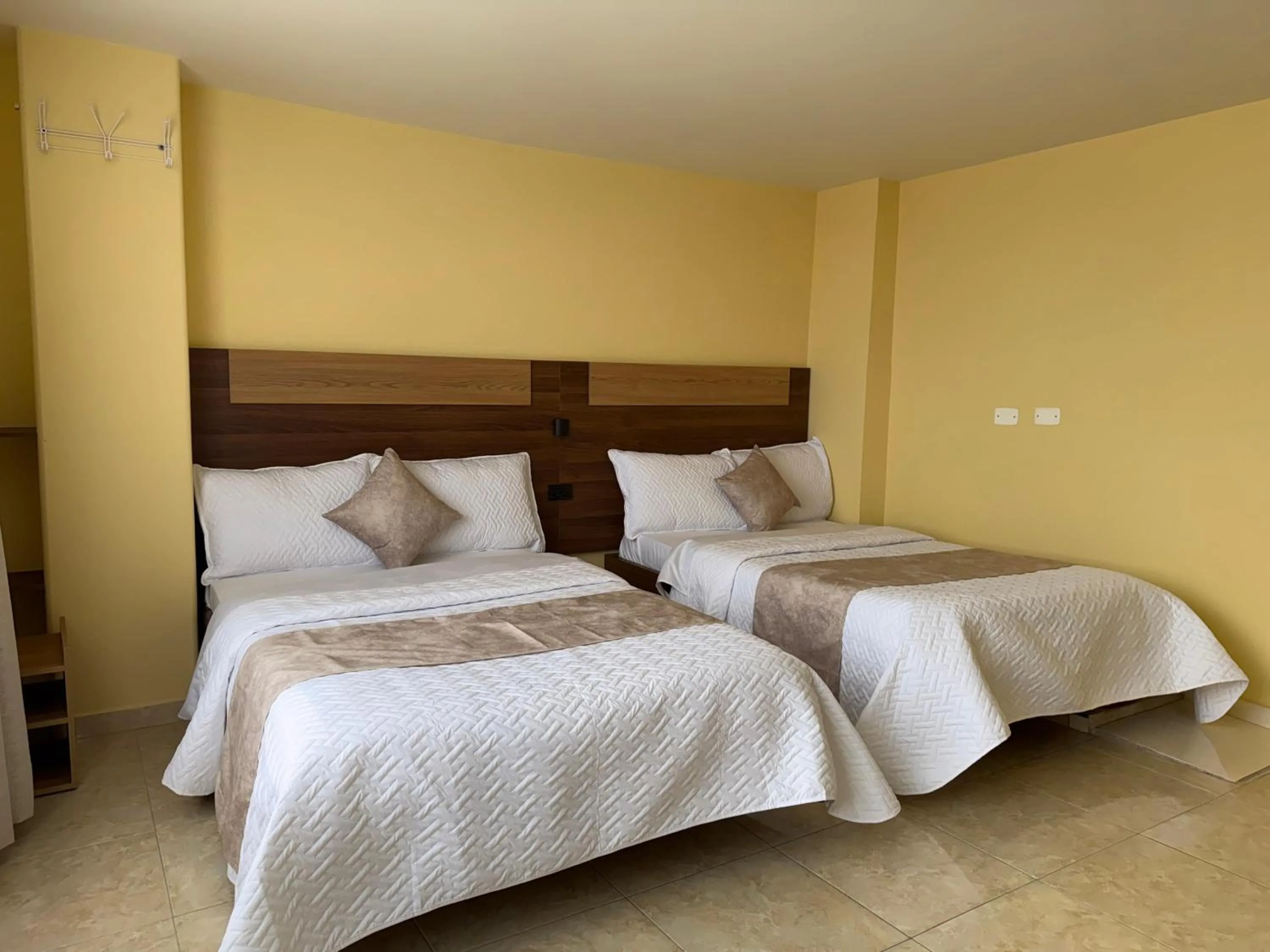 Bed in Hotel Suyusama