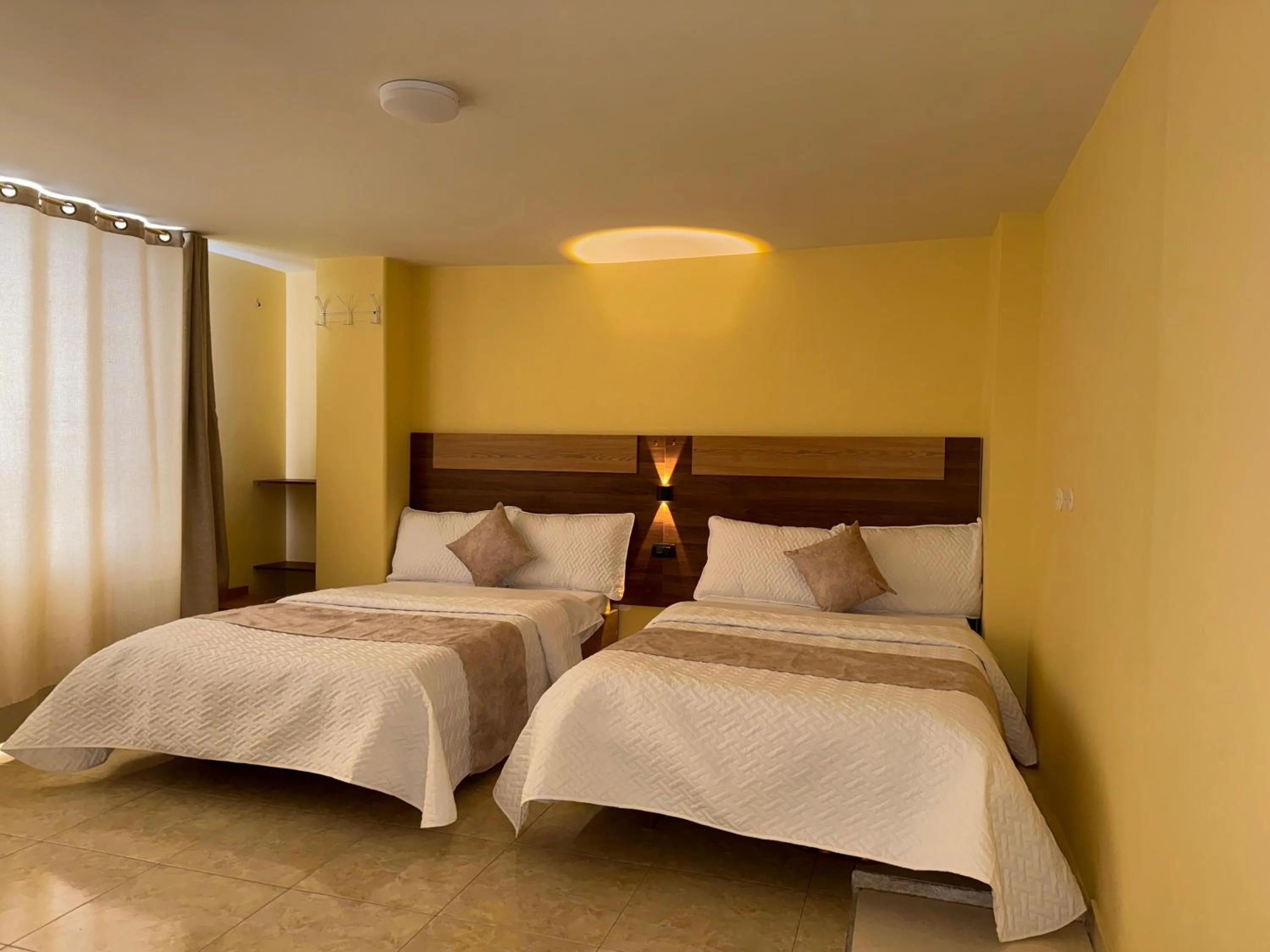 Bed in Hotel Suyusama