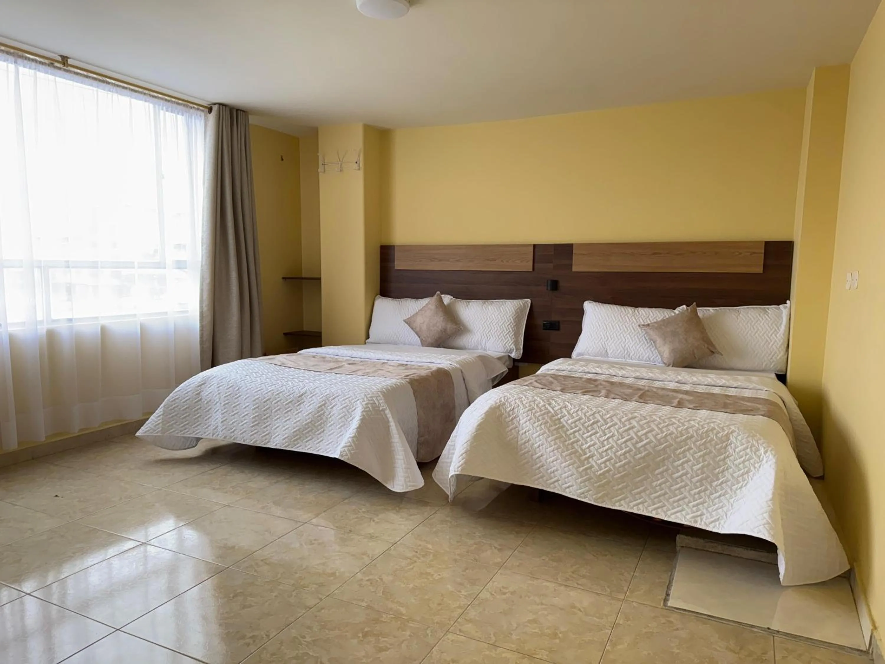 Bed in Hotel Suyusama