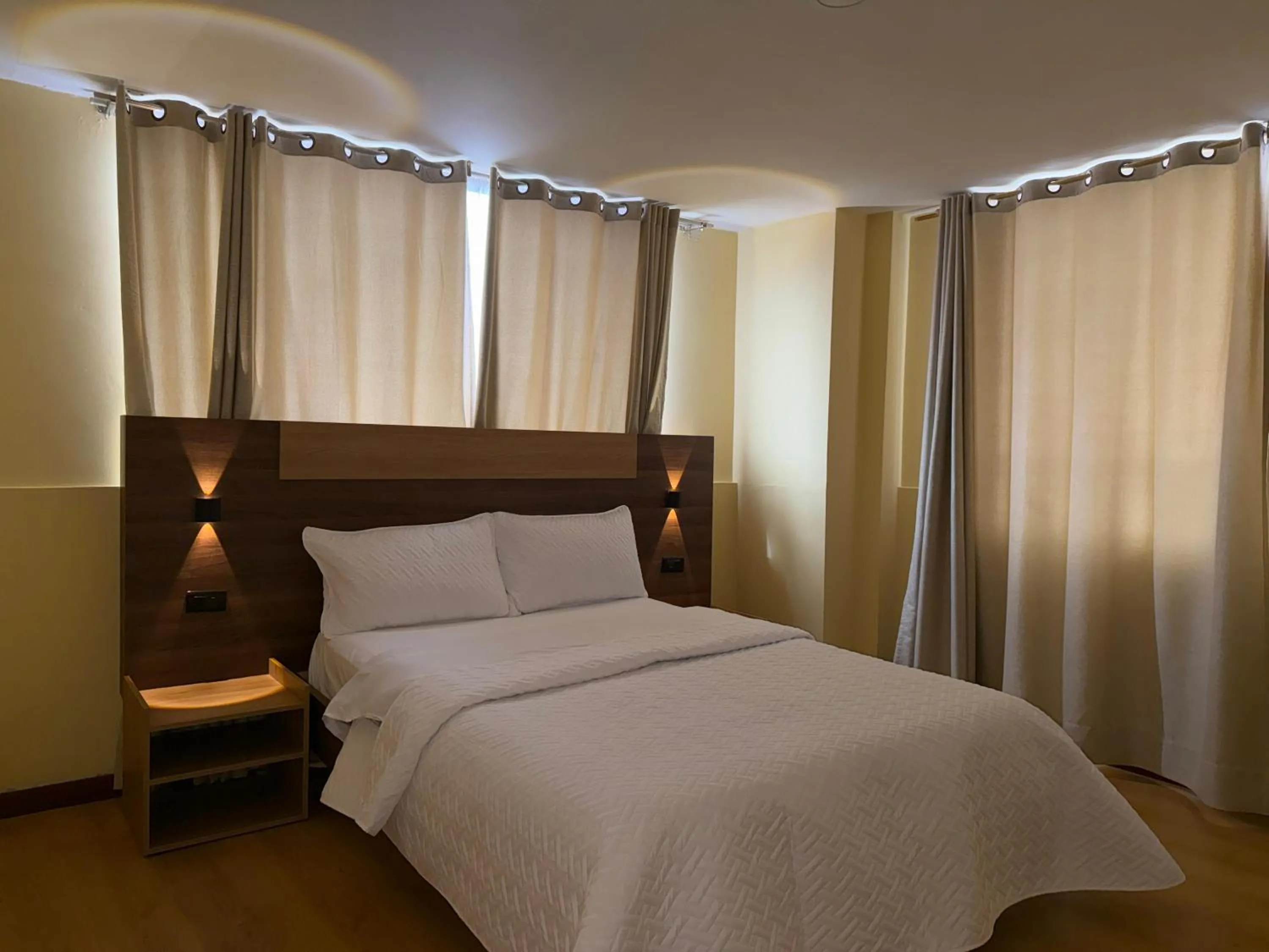 Bed in Hotel Suyusama