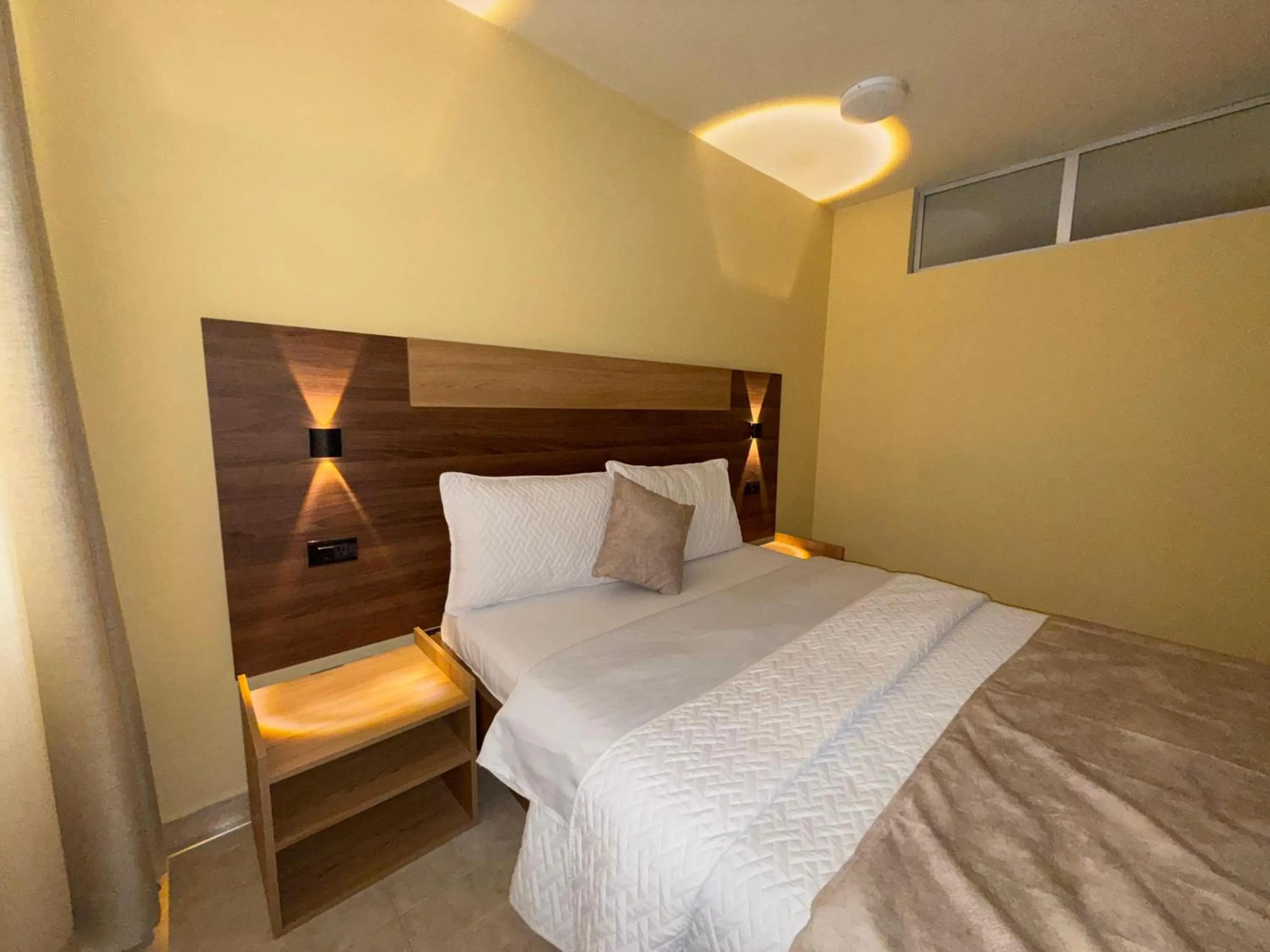 Bed in Hotel Suyusama